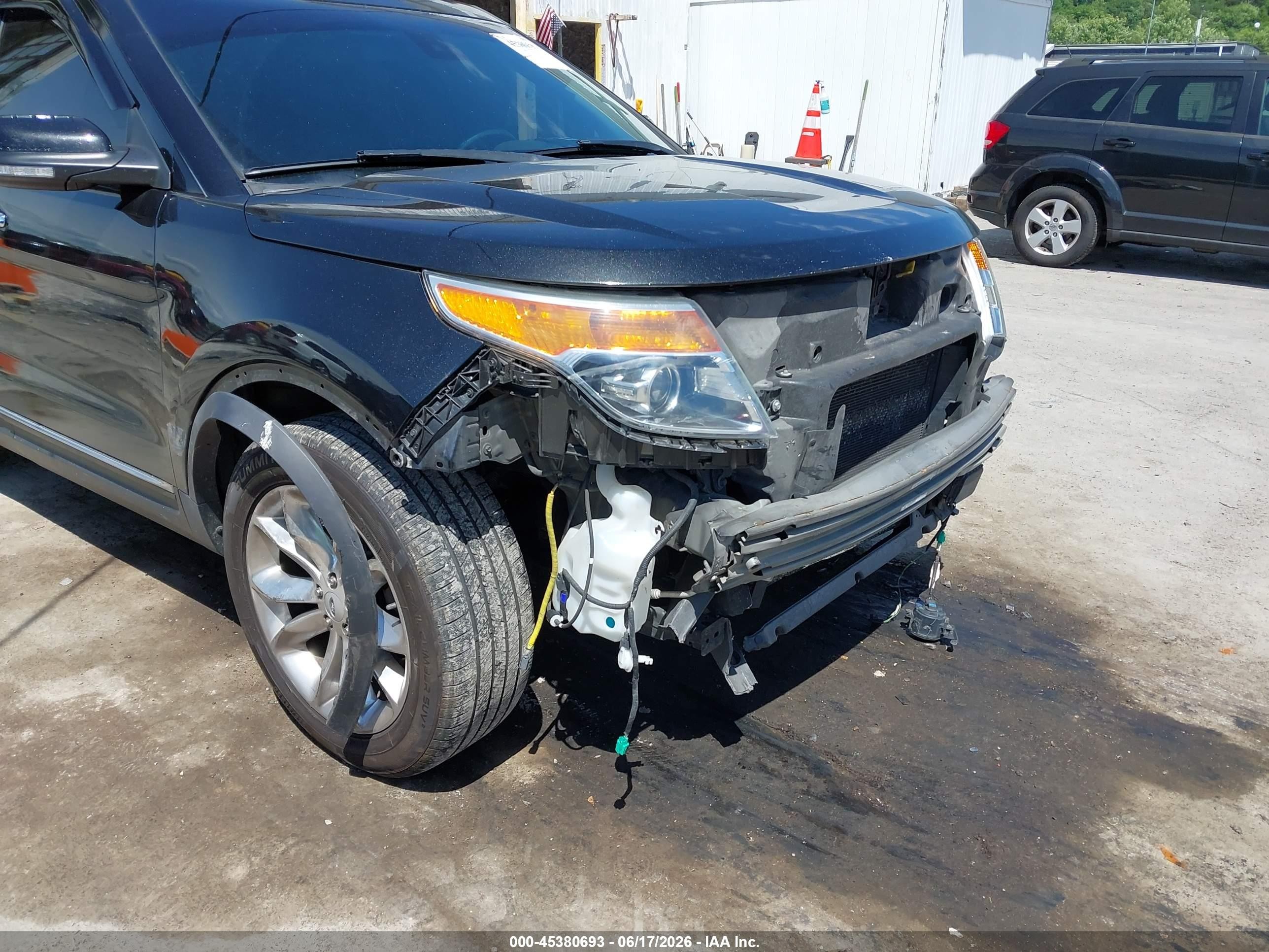 2013 Ford Explorer Limited Black vin: 1FM5K8F85DGC33375