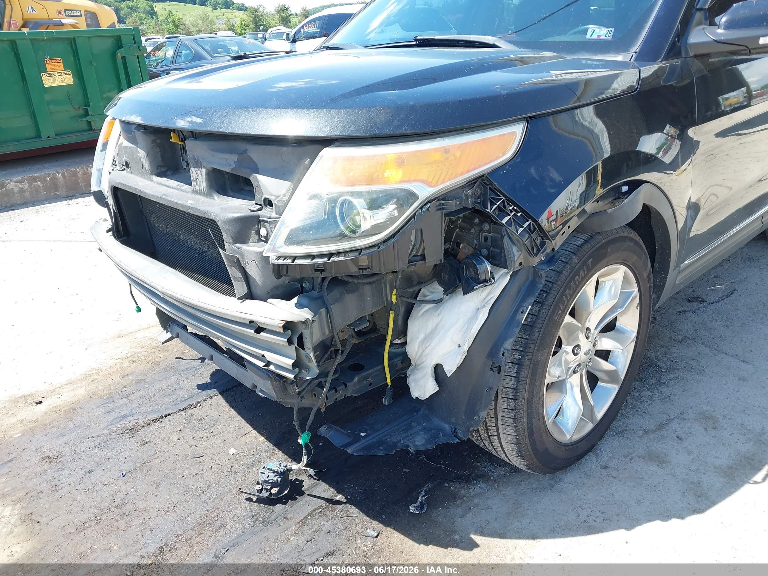 2013 Ford Explorer Limited Black vin: 1FM5K8F85DGC33375