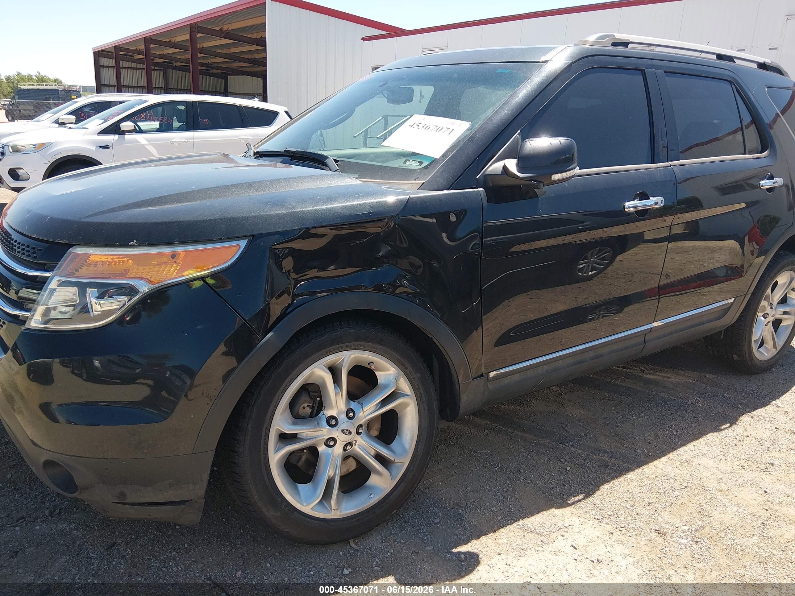 2013 Ford Explorer Limited Black vin: 1FM5K8F85DGC49849