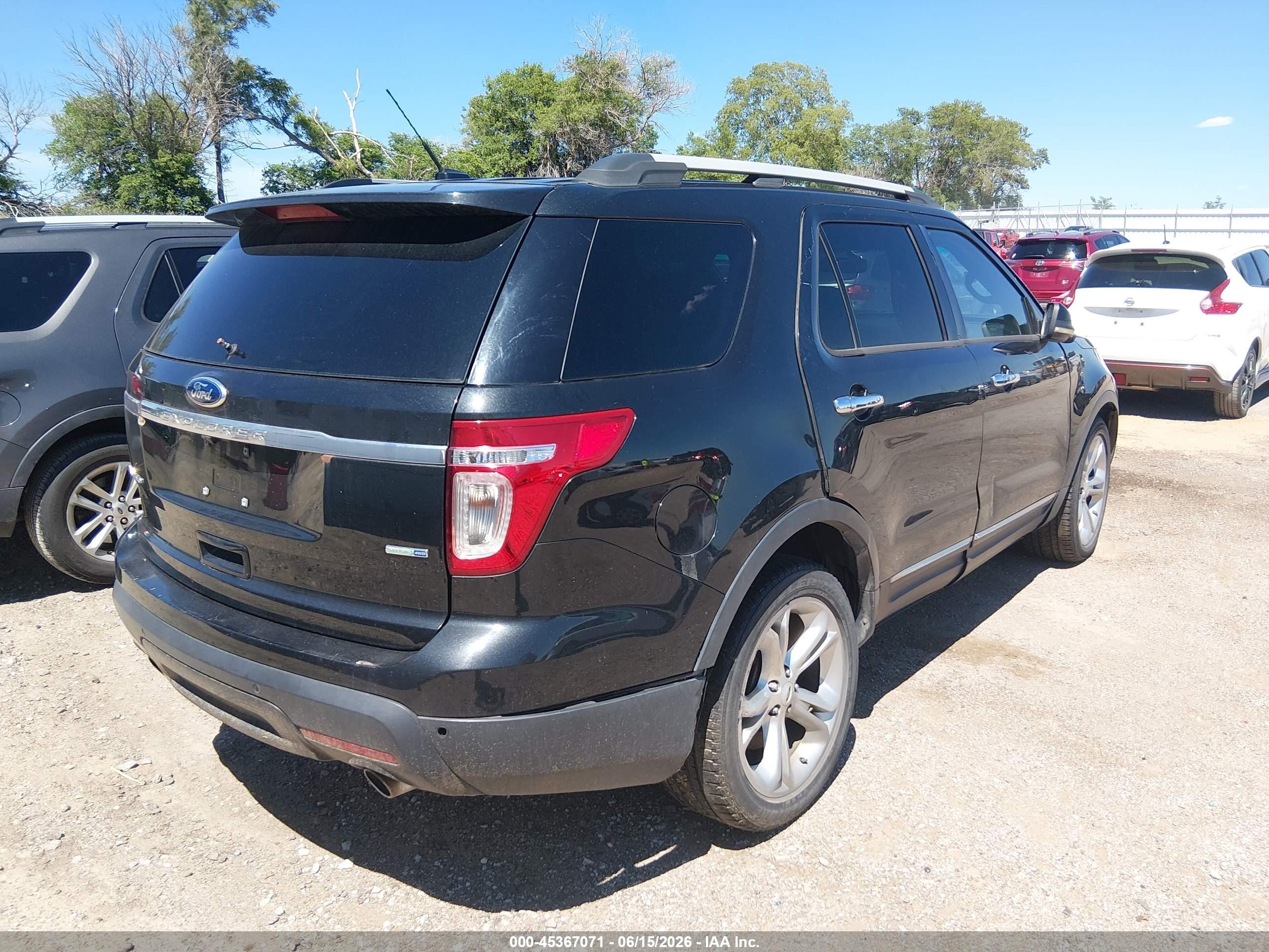 2013 Ford Explorer Limited Black vin: 1FM5K8F85DGC49849
