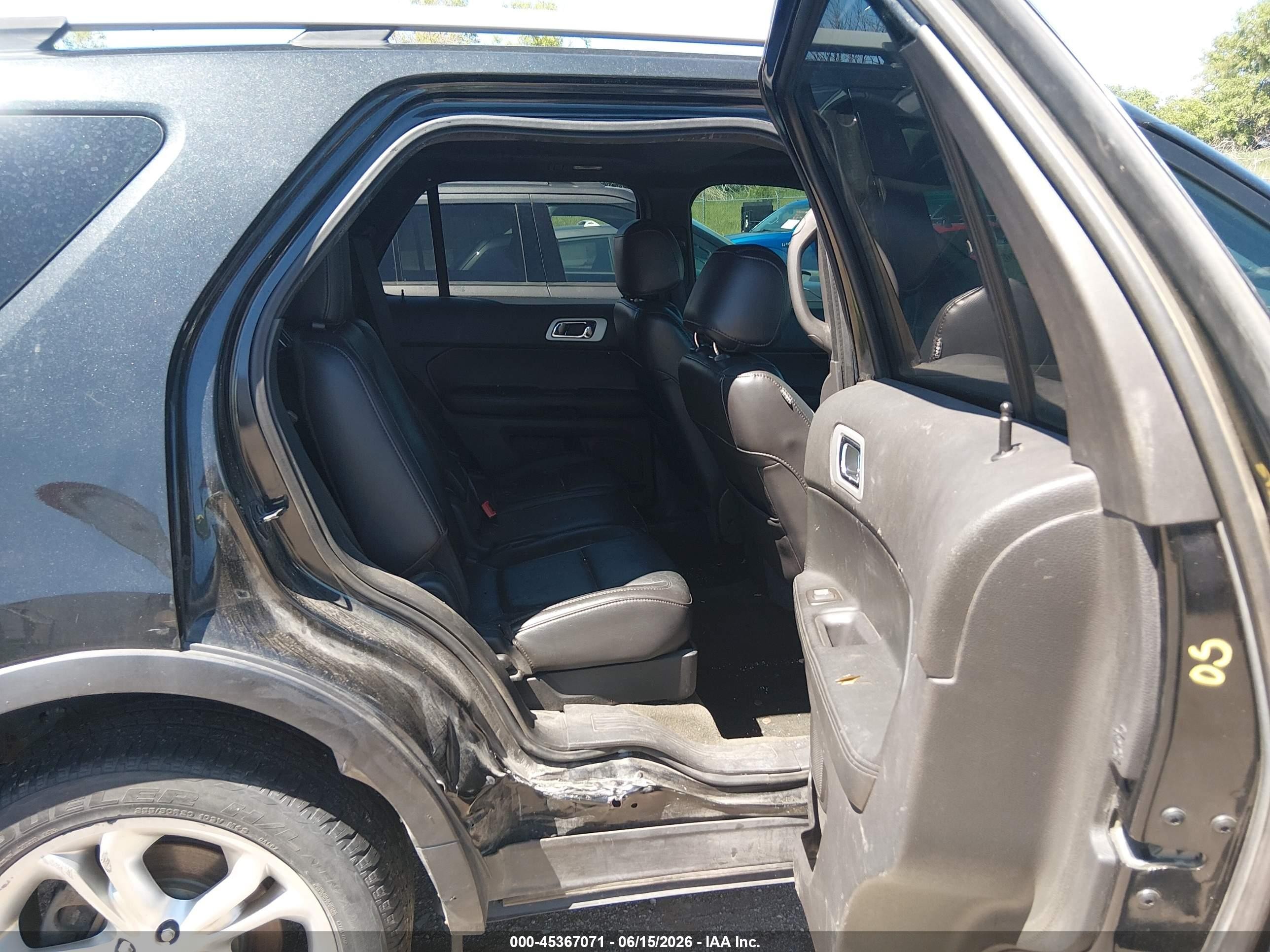 2013 Ford Explorer Limited Black vin: 1FM5K8F85DGC49849