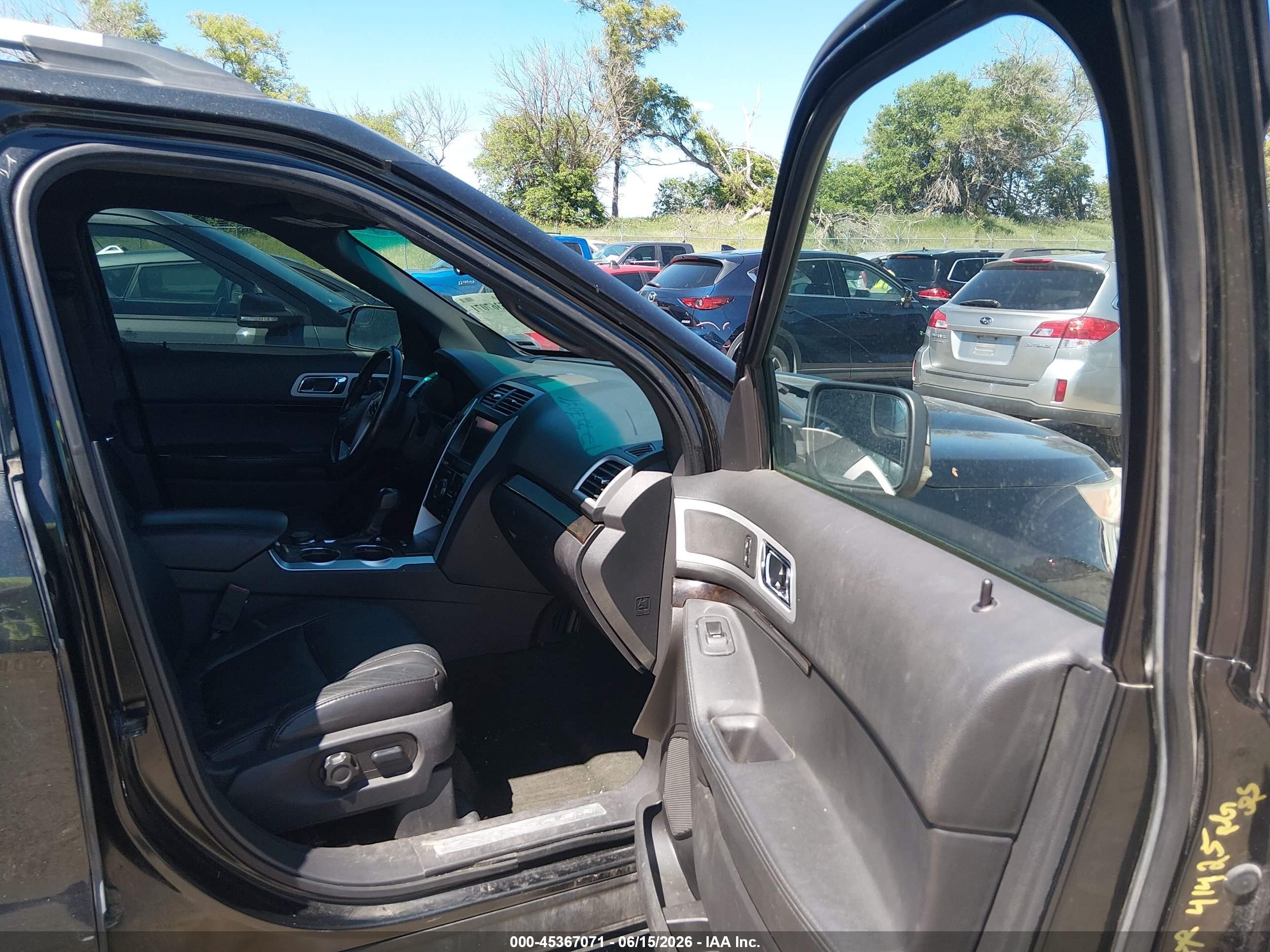 2013 Ford Explorer Limited Black vin: 1FM5K8F85DGC49849