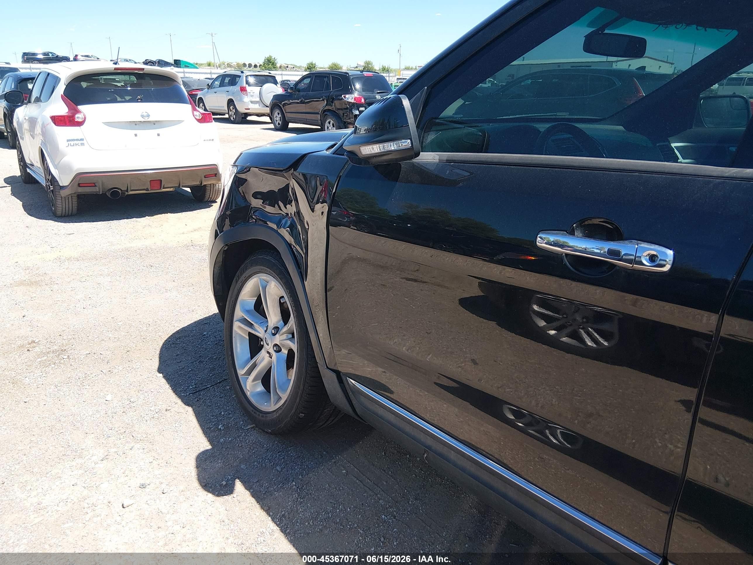 2013 Ford Explorer Limited Black vin: 1FM5K8F85DGC49849