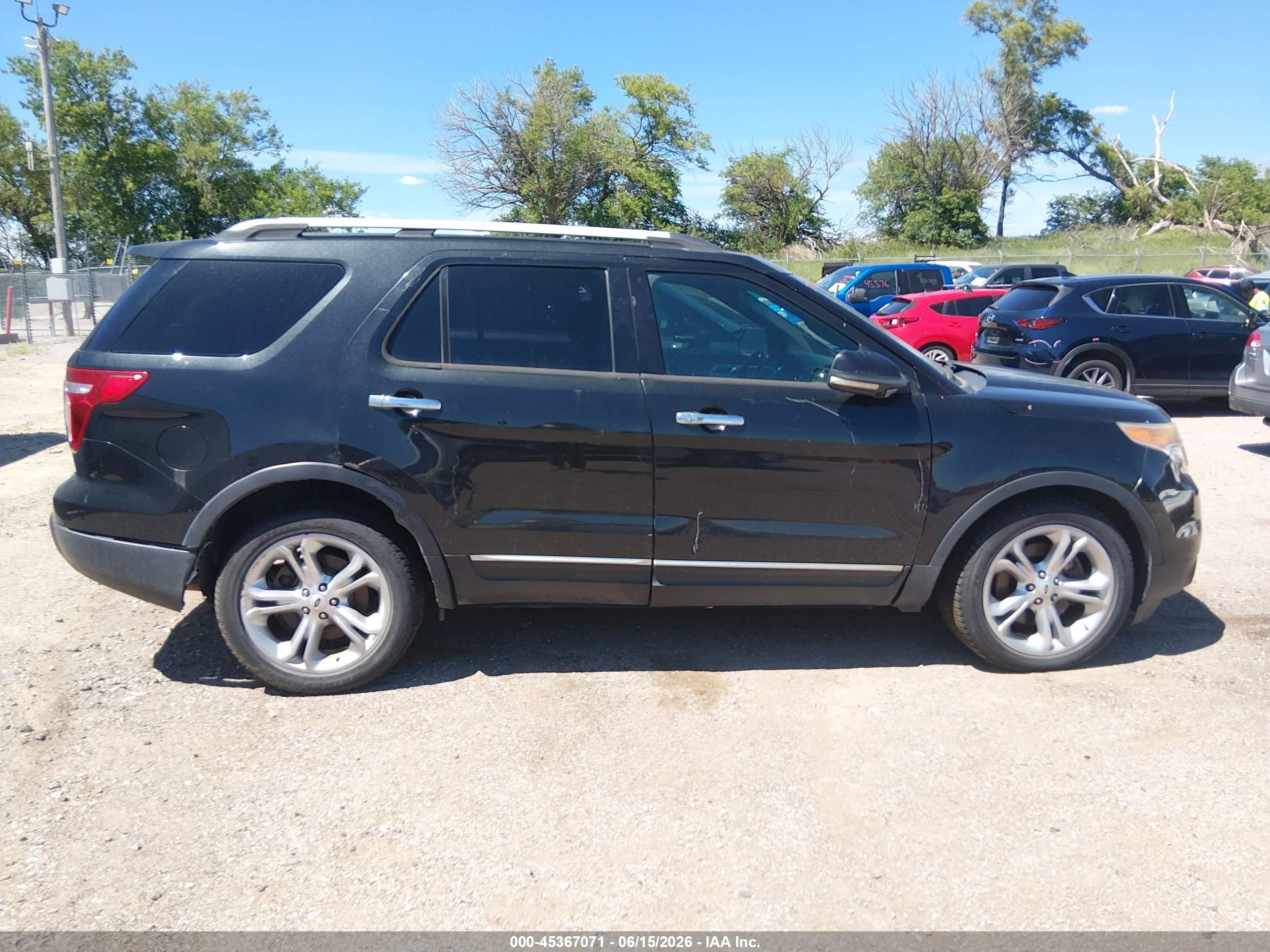 2013 Ford Explorer Limited Black vin: 1FM5K8F85DGC49849