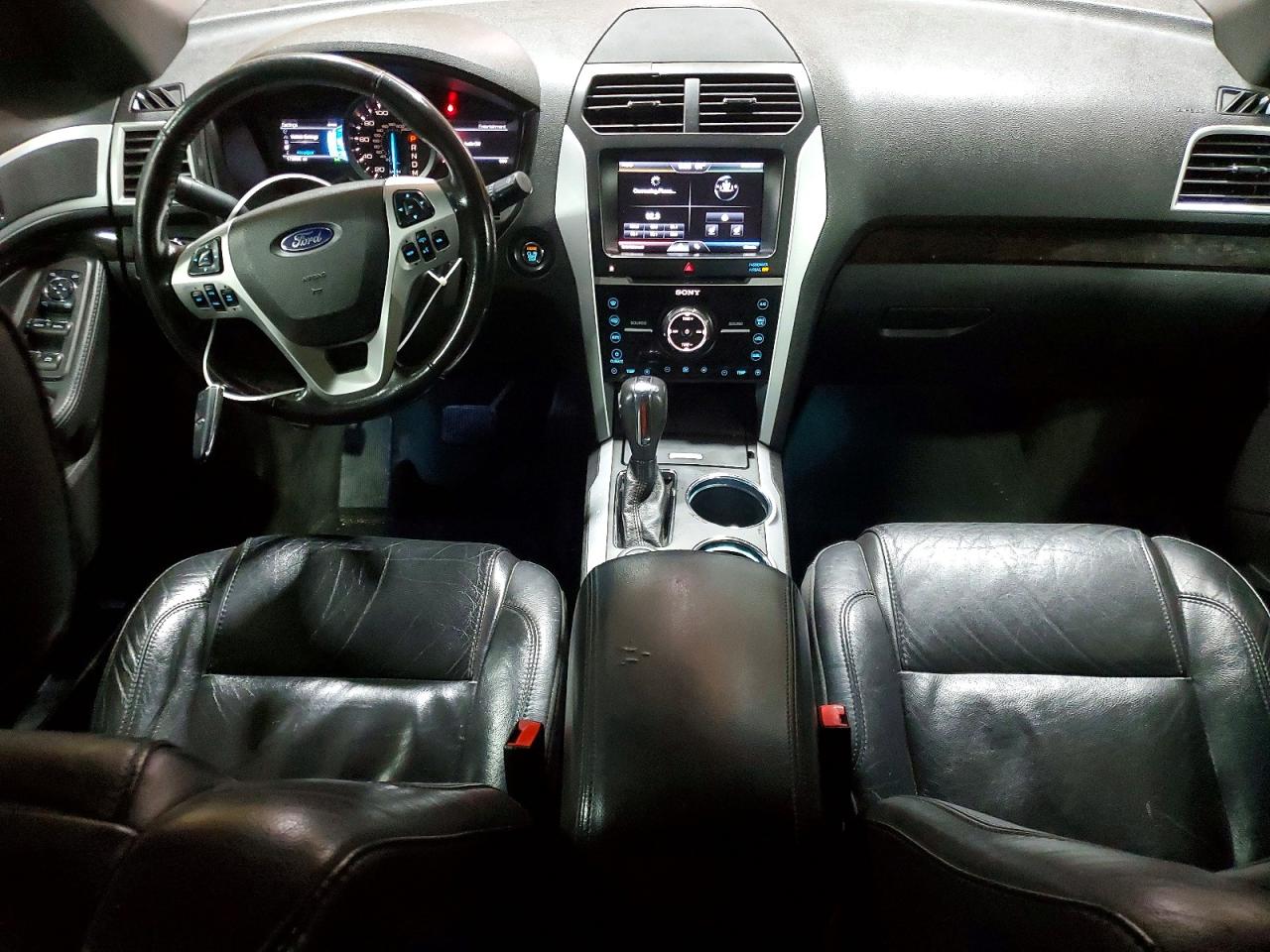 2013 Ford Explorer Limited Green vin: 1FM5K8F85DGC53481