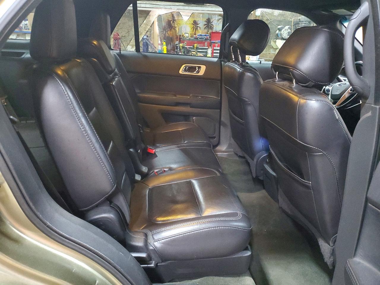 2013 Ford Explorer Limited Green vin: 1FM5K8F85DGC53481