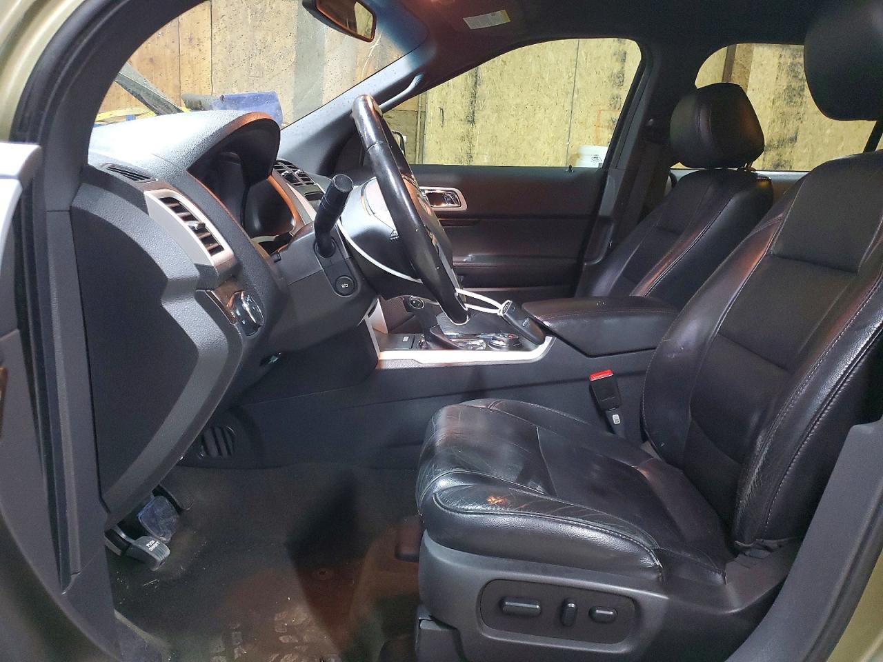 2013 Ford Explorer Limited Green vin: 1FM5K8F85DGC53481