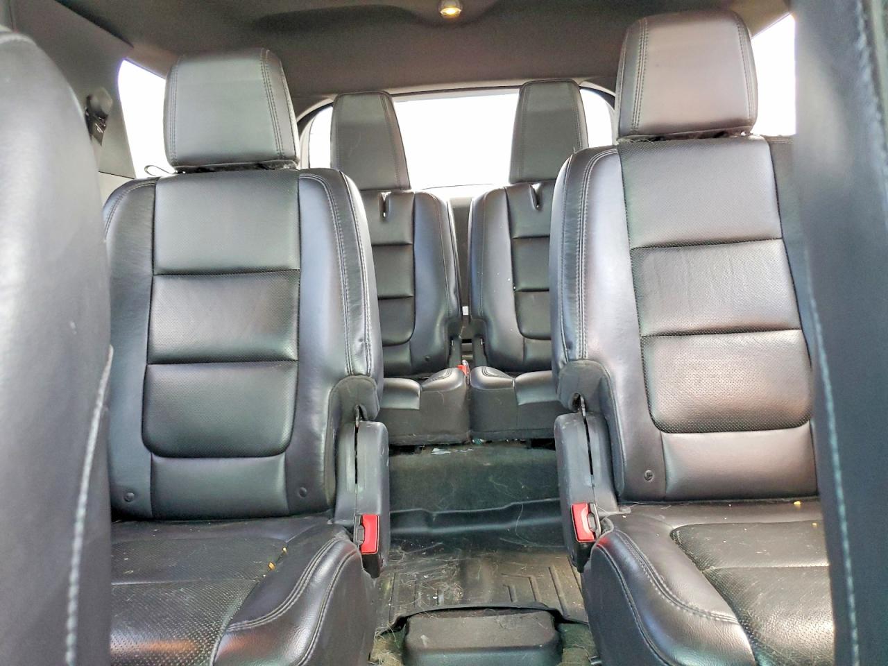 2013 Ford Explorer Limited White vin: 1FM5K8F85DGC76887