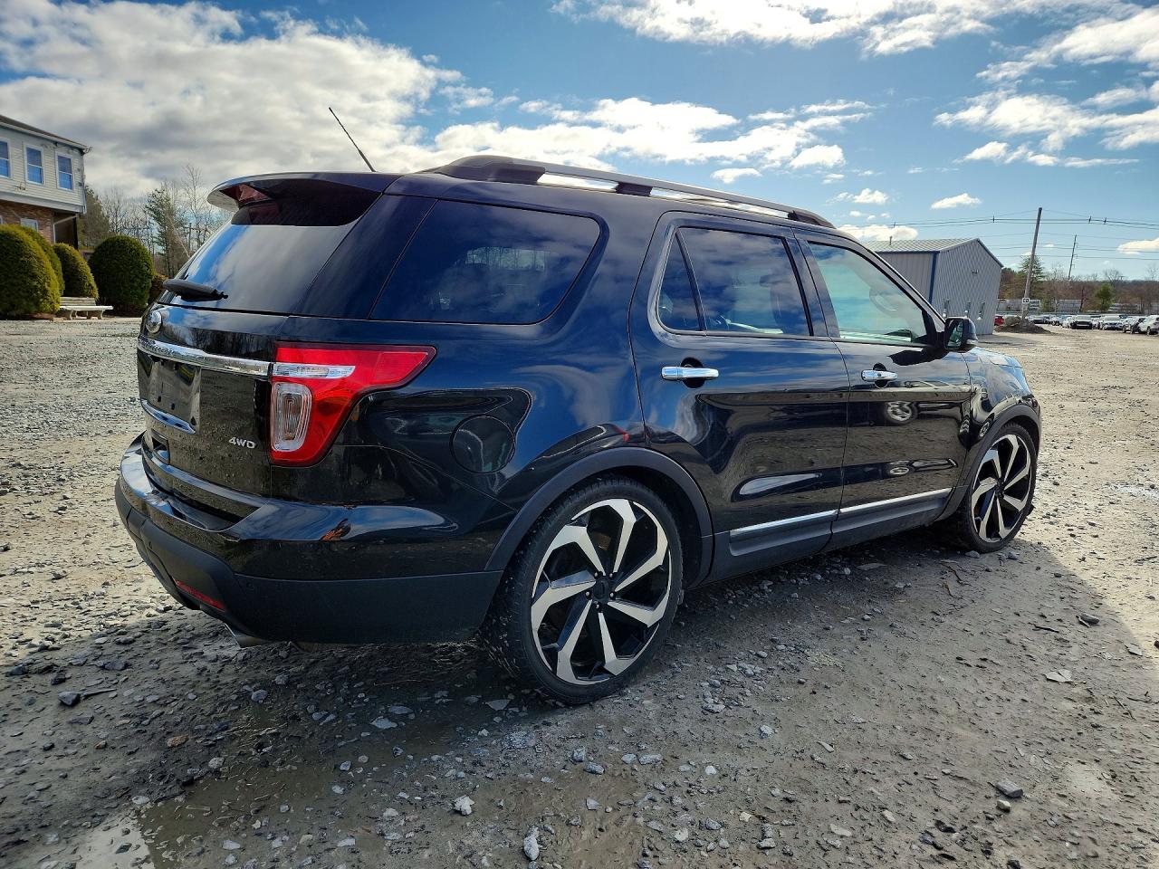 2014 Ford Explorer Limited Black vin: 1FM5K8F85EGA19861
