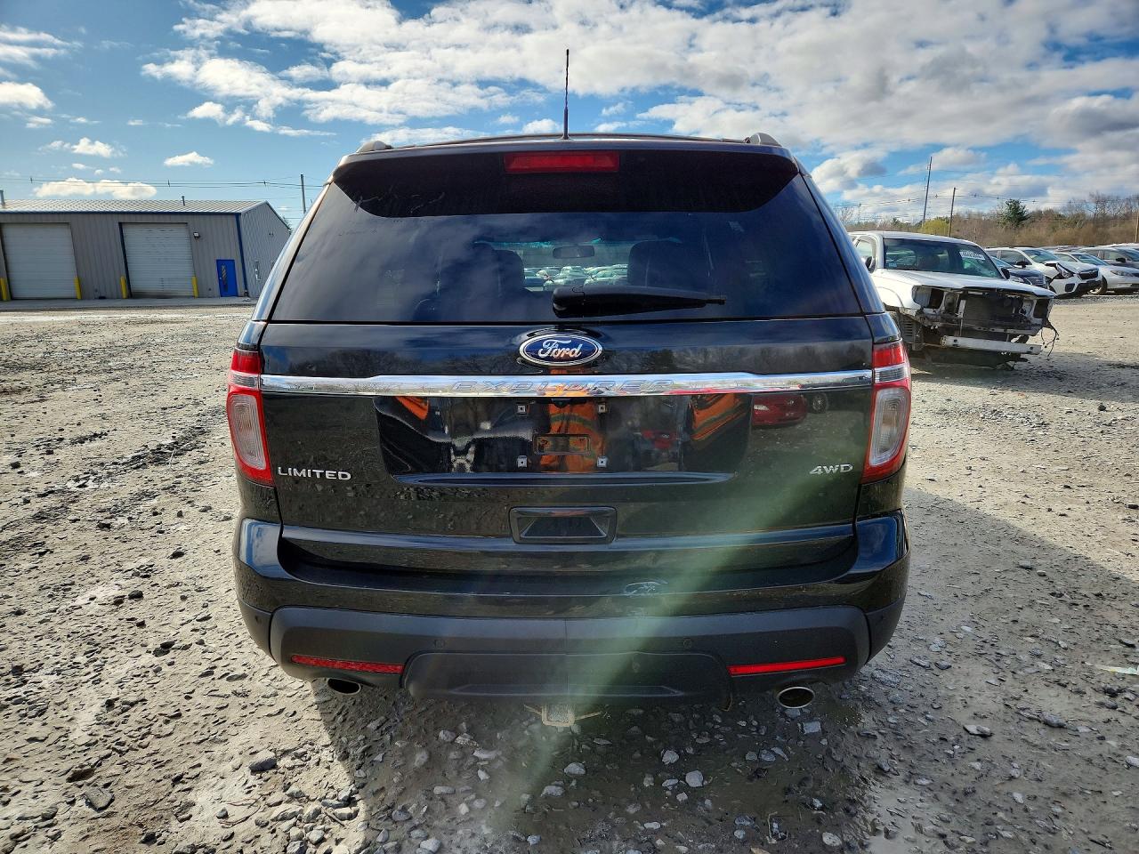 2014 Ford Explorer Limited Black vin: 1FM5K8F85EGA19861