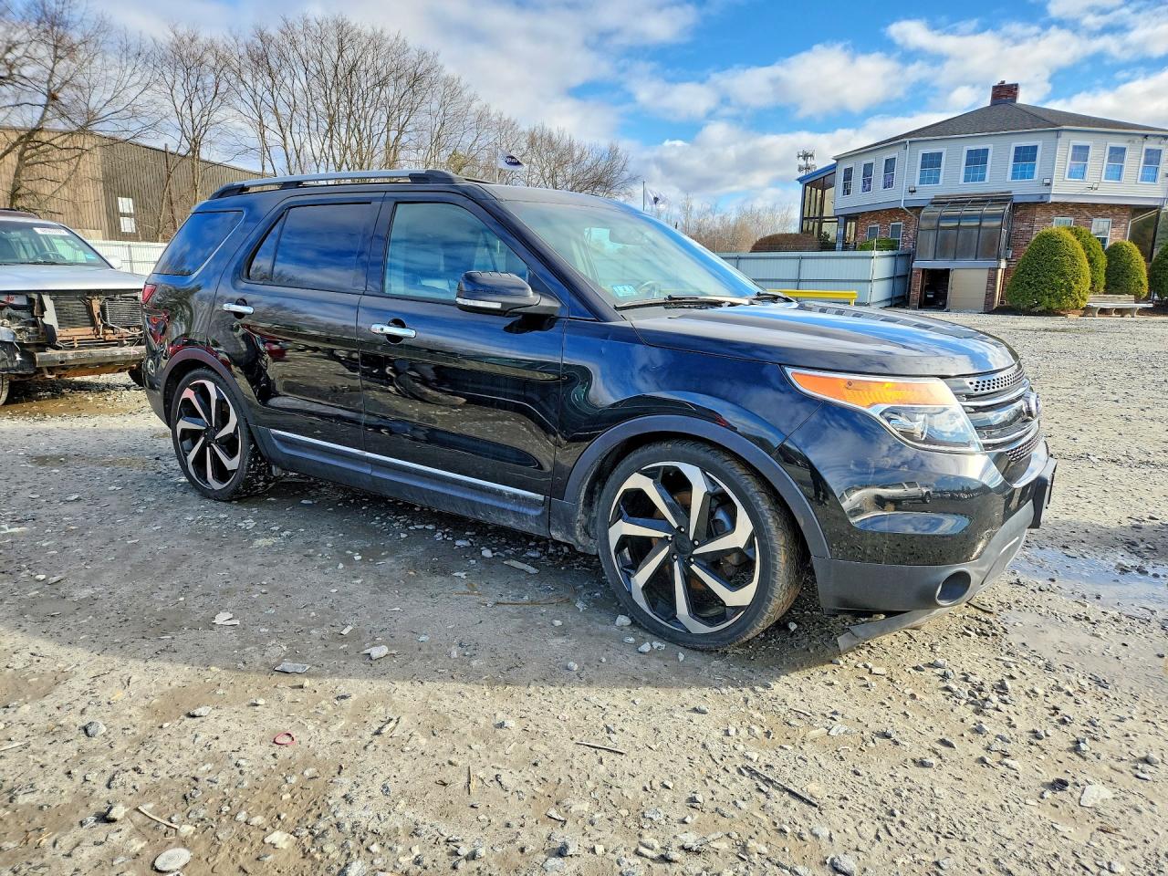 2014 Ford Explorer Limited Black vin: 1FM5K8F85EGA19861