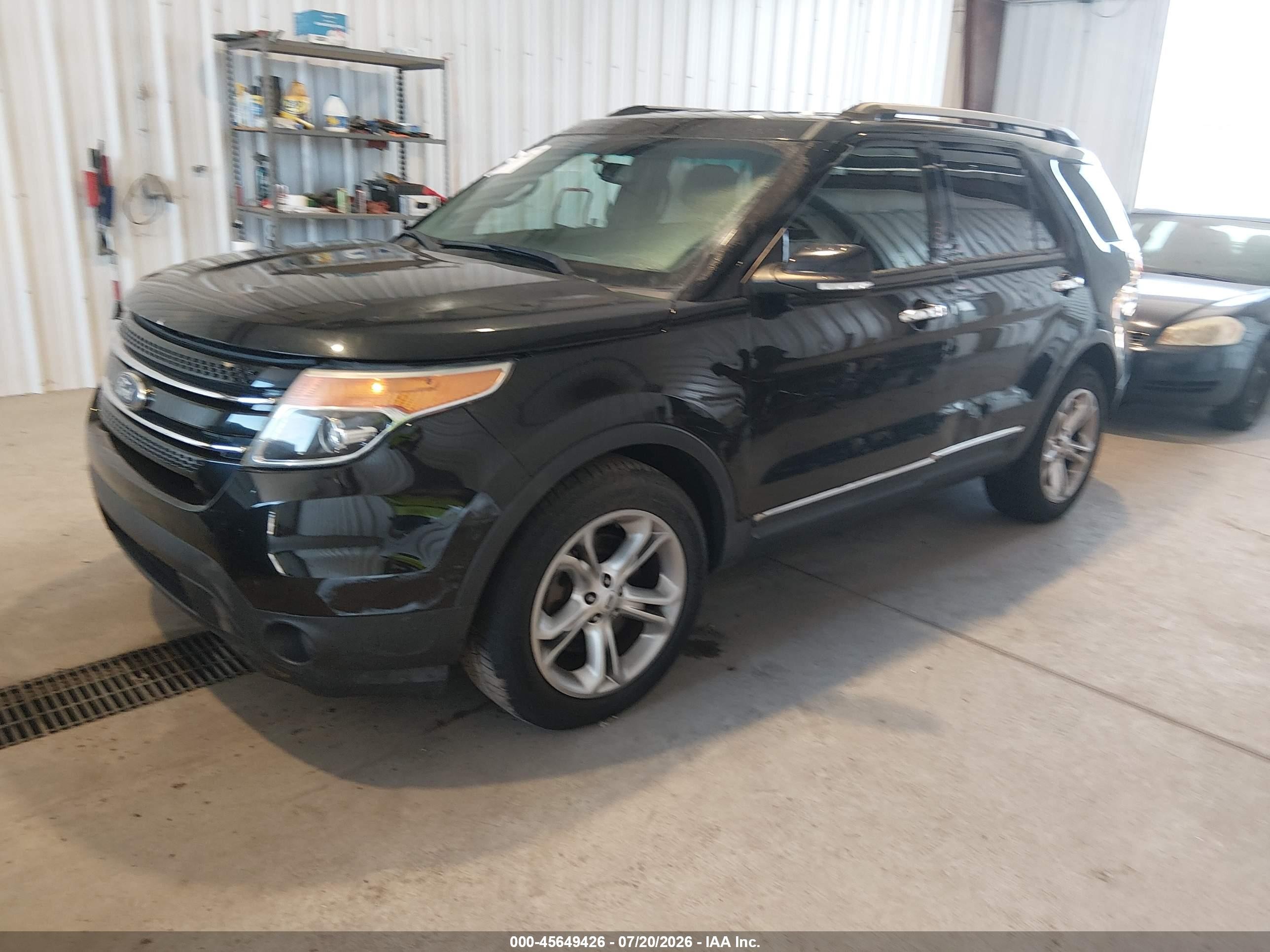 2014 Ford Explorer Limited Black vin: 1FM5K8F85EGA70101