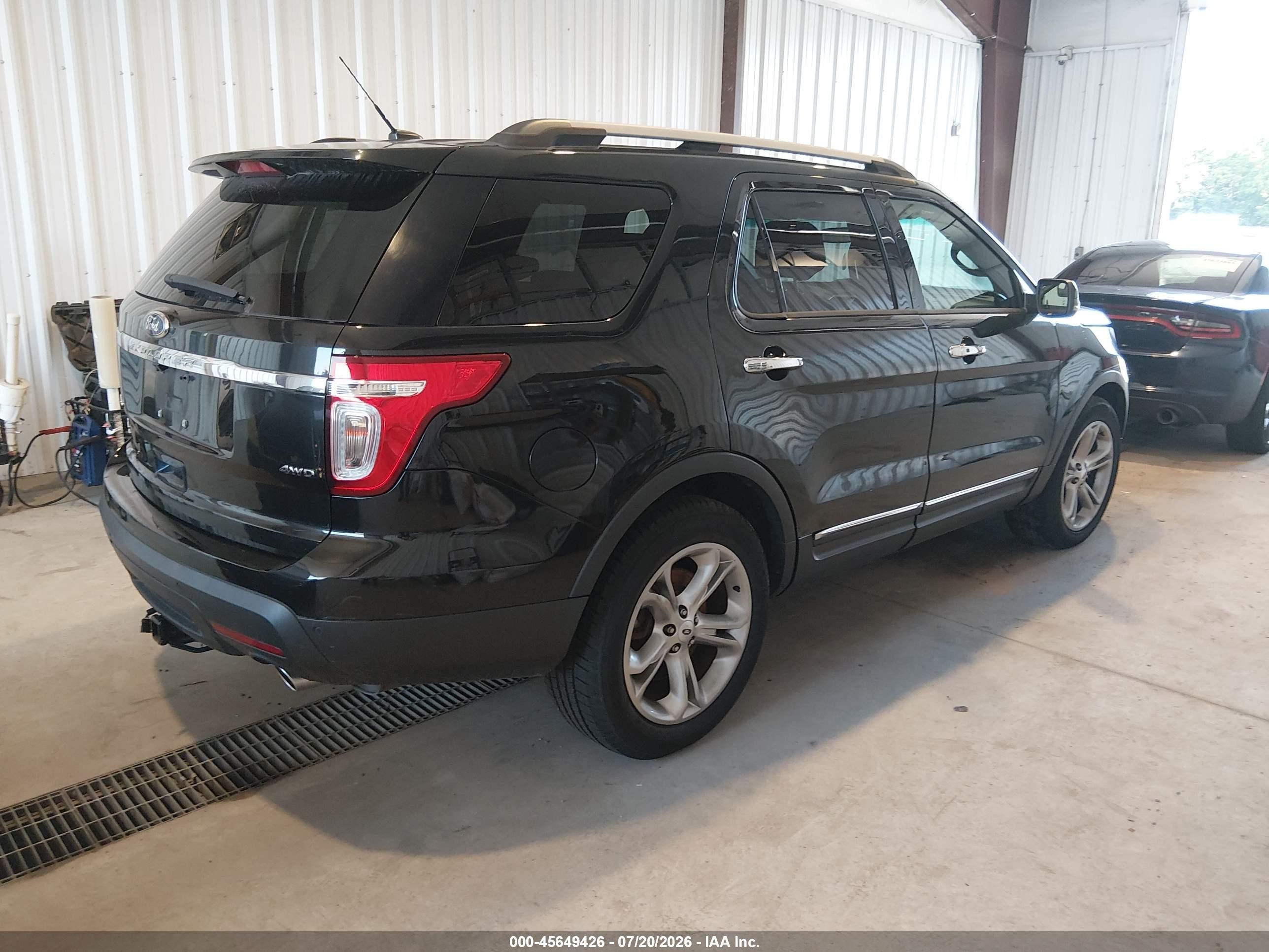 2014 Ford Explorer Limited Black vin: 1FM5K8F85EGA70101