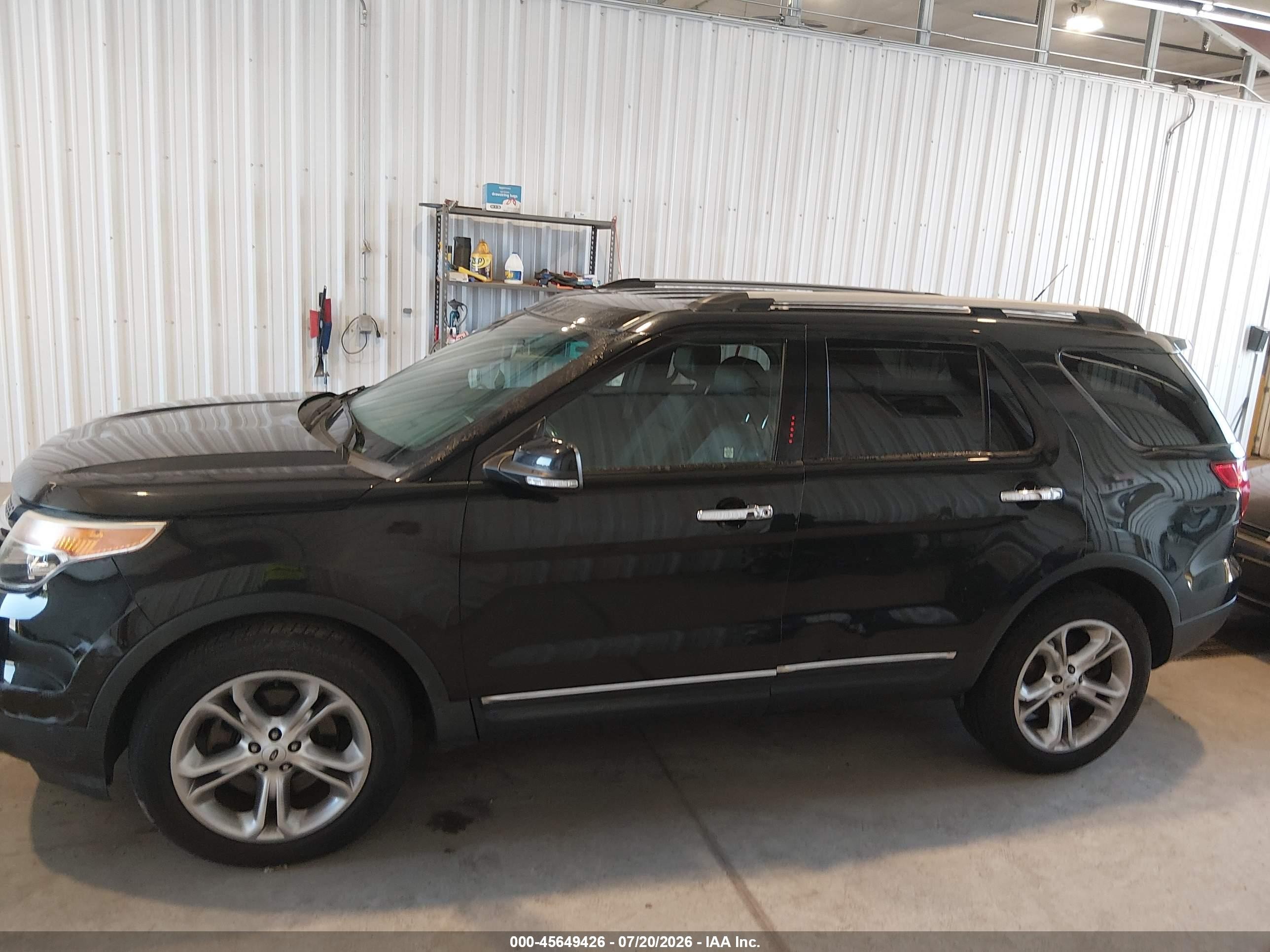 2014 Ford Explorer Limited Black vin: 1FM5K8F85EGA70101