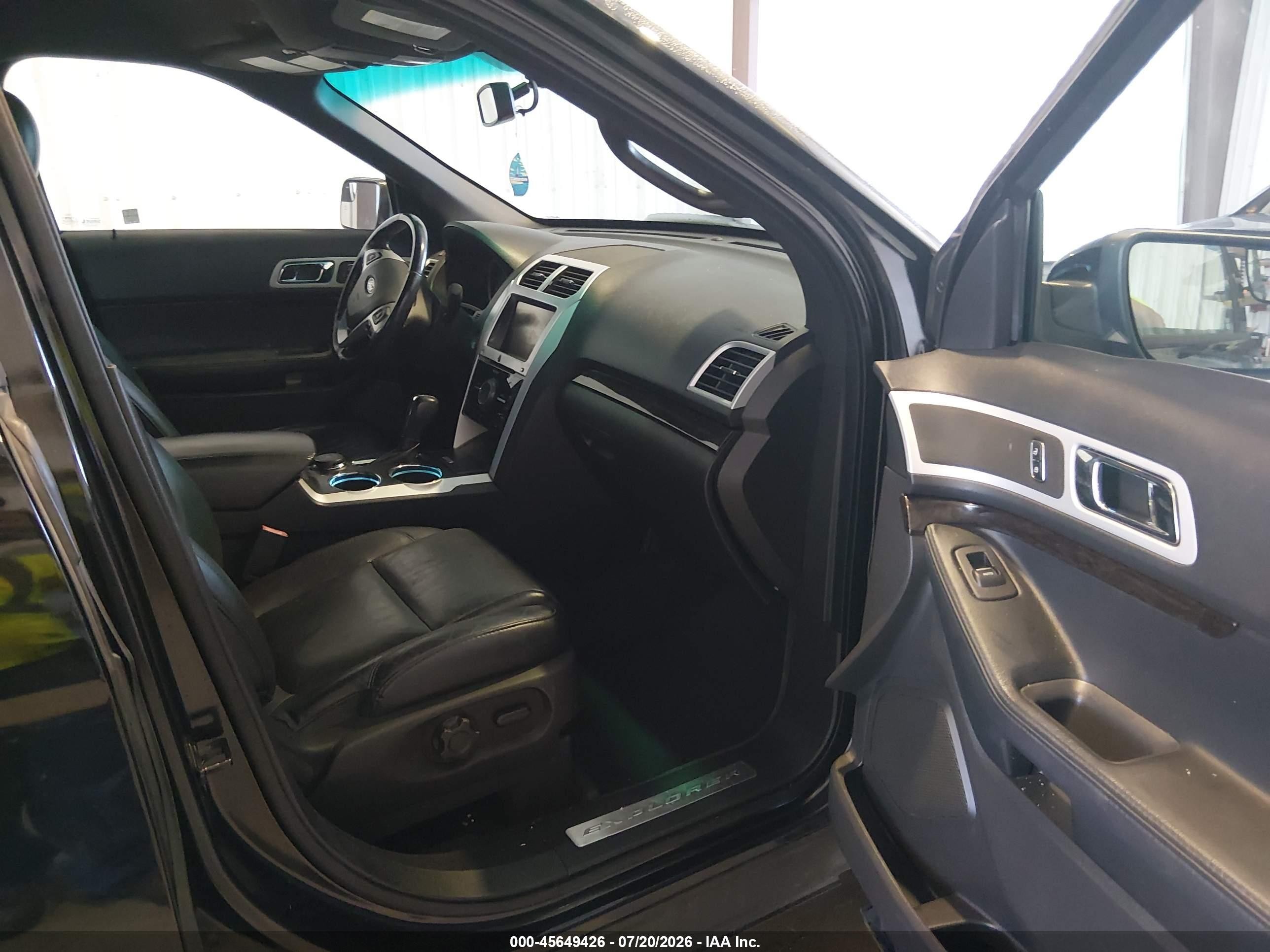 2014 Ford Explorer Limited Black vin: 1FM5K8F85EGA70101