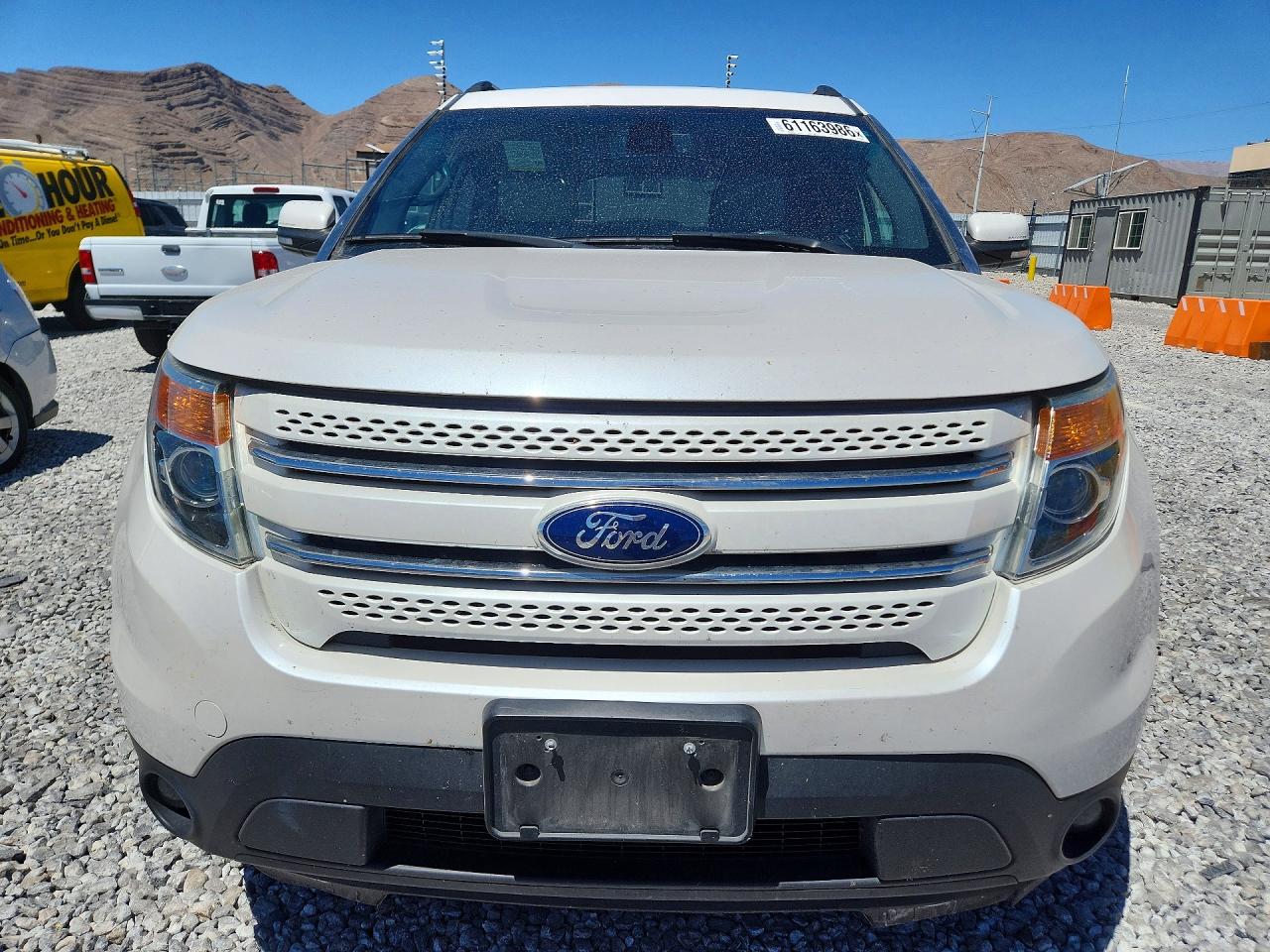 2014 Ford Explorer Limited White vin: 1FM5K8F85EGB68092