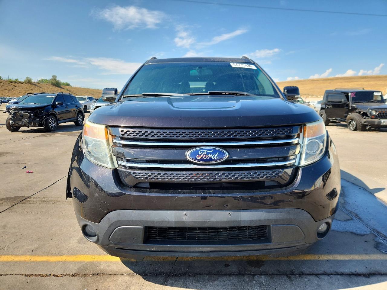 2014 Ford Explorer Limited Коричневый vin: 1FM5K8F85EGC05237