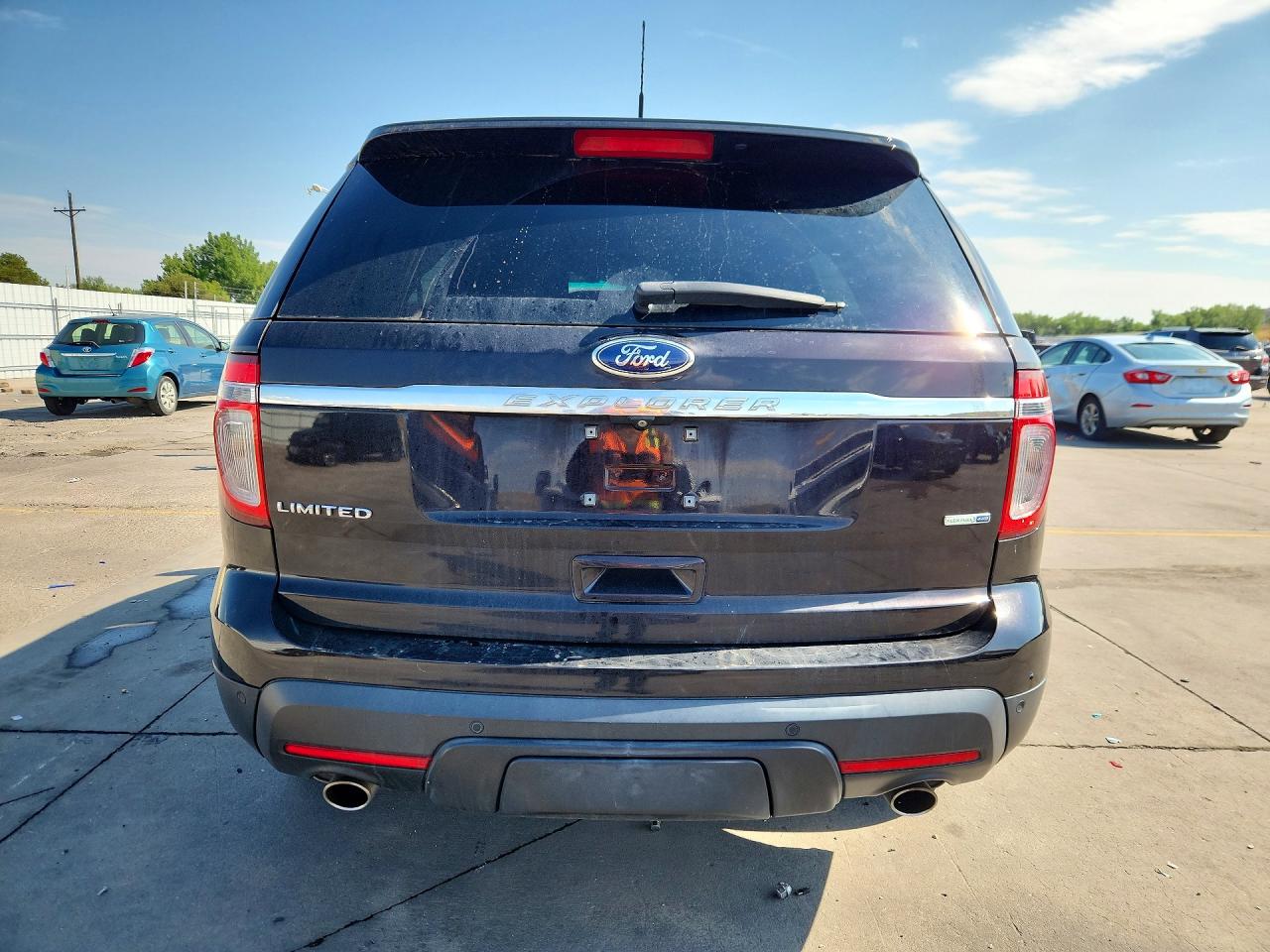 2014 Ford Explorer Limited Коричневый vin: 1FM5K8F85EGC05237