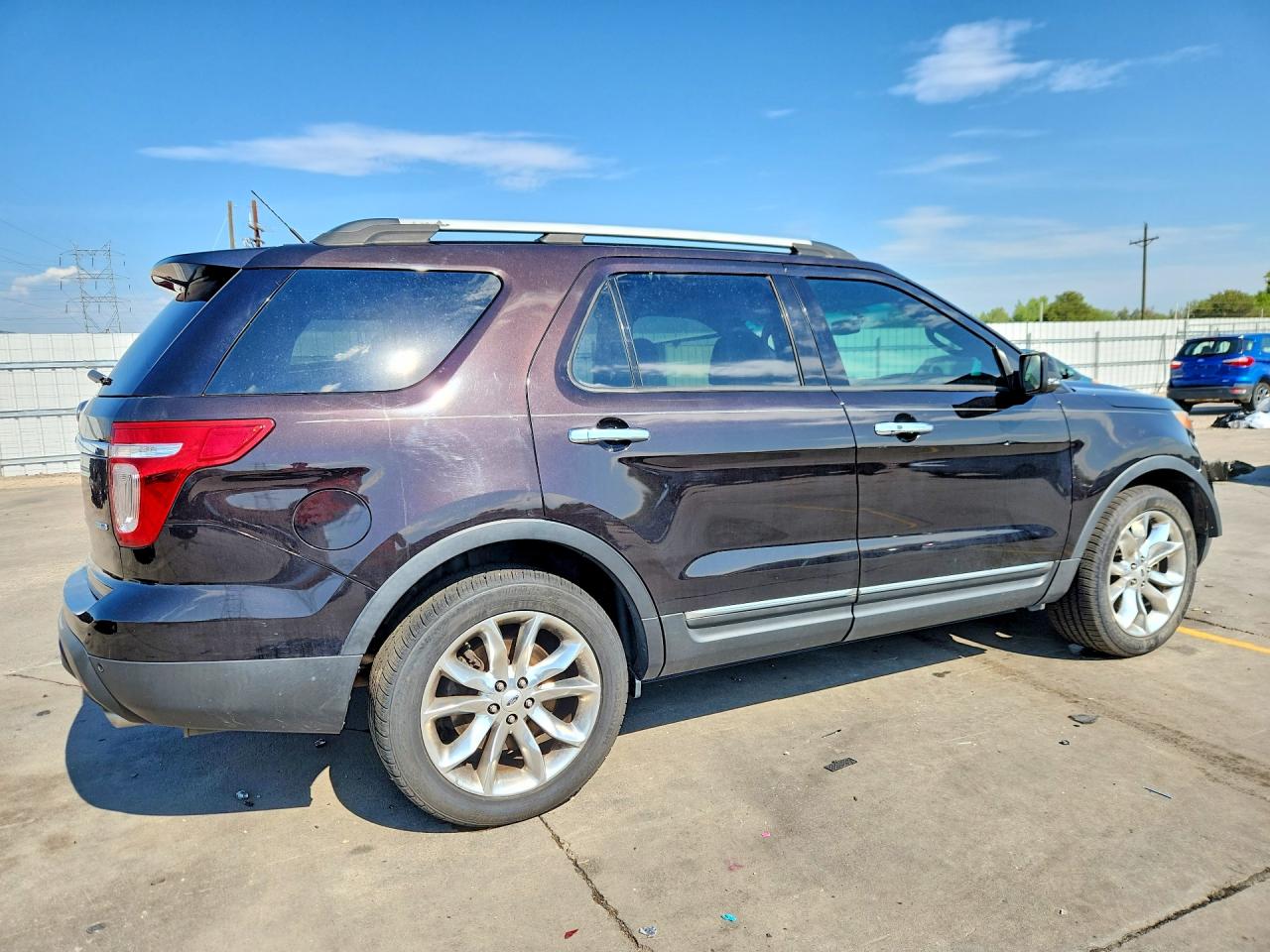 2014 Ford Explorer Limited Коричневый vin: 1FM5K8F85EGC05237