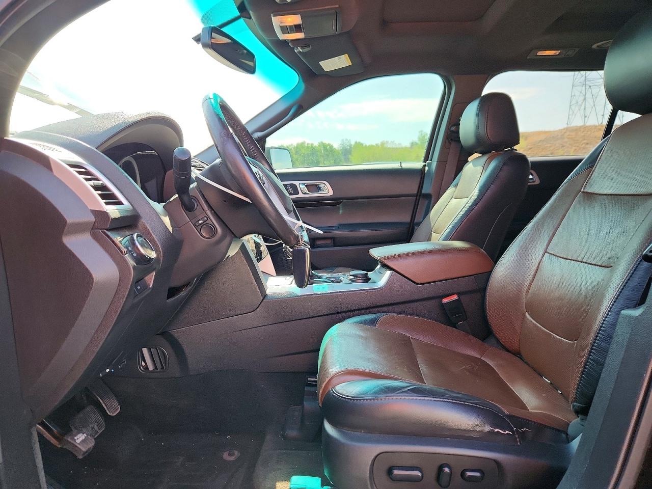 2014 Ford Explorer Limited Коричневый vin: 1FM5K8F85EGC05237