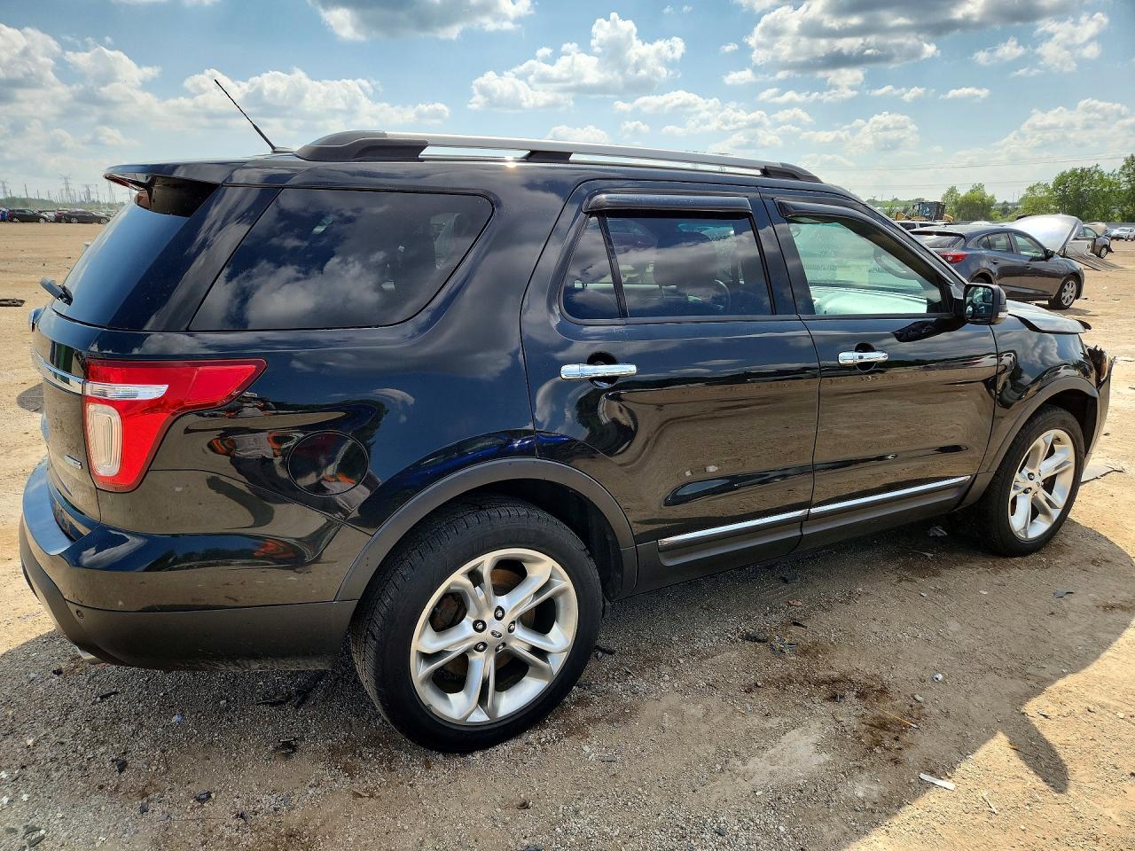 2014 Ford Explorer Limited Black vin: 1FM5K8F85EGC05786