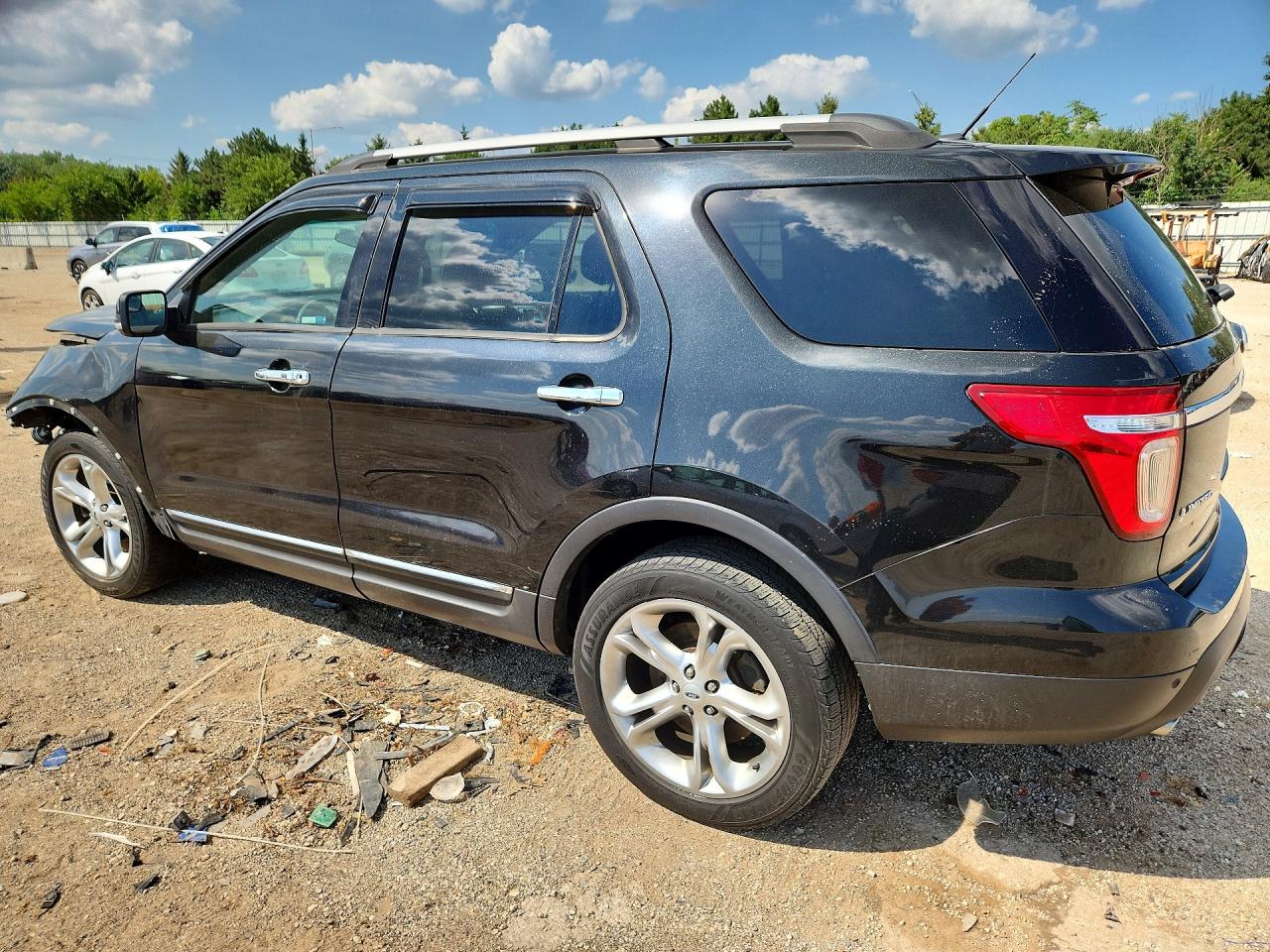2014 Ford Explorer Limited Black vin: 1FM5K8F85EGC05786