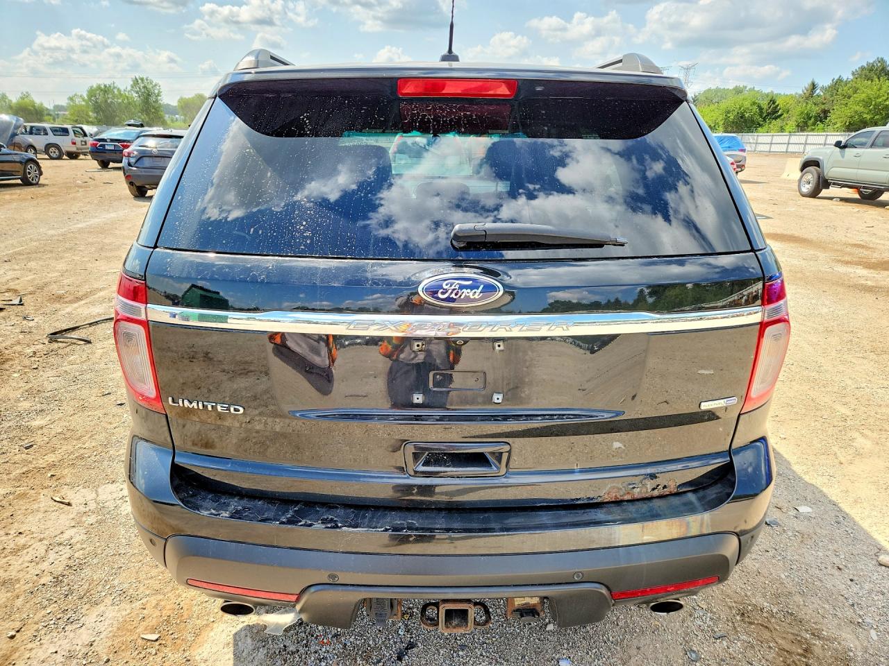 2014 Ford Explorer Limited Black vin: 1FM5K8F85EGC05786