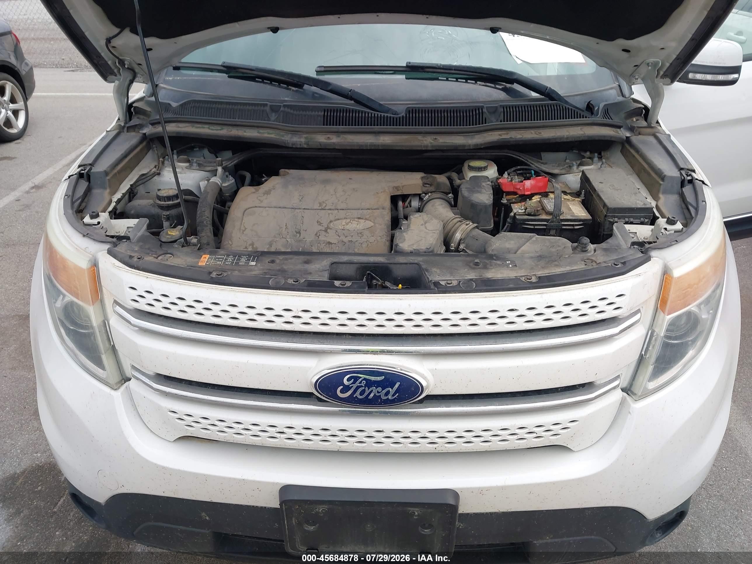 2015 Ford Explorer Limited White vin: 1FM5K8F85FGA19652