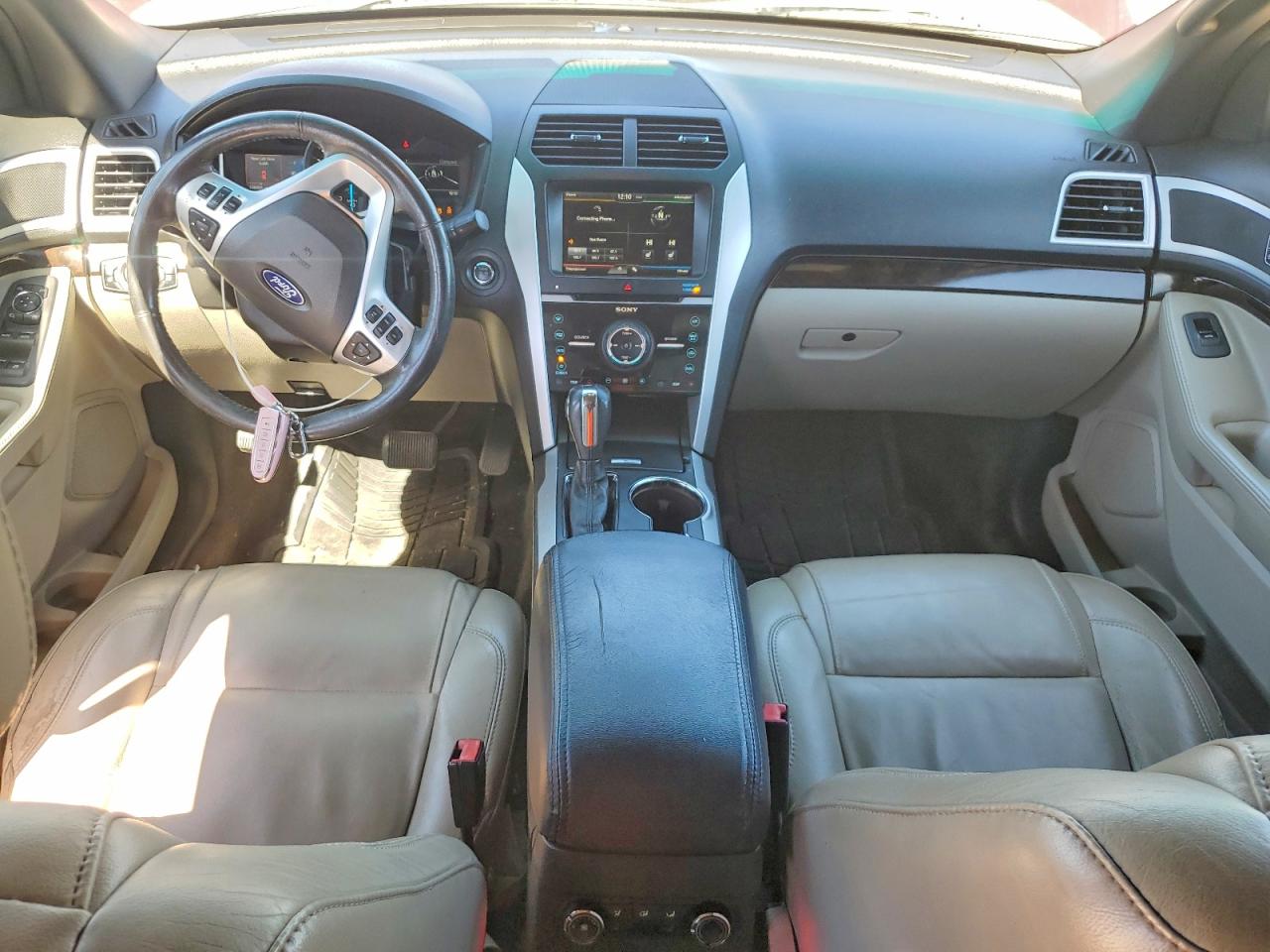 2015 Ford Explorer Limited Красный vin: 1FM5K8F85FGA66759