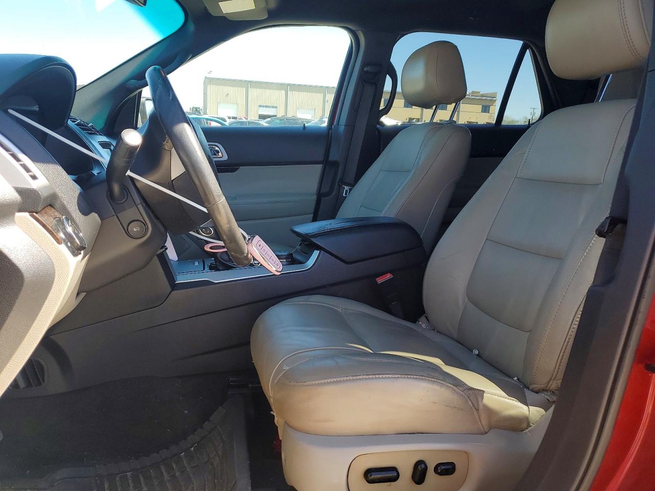 2015 Ford Explorer Limited Красный vin: 1FM5K8F85FGA66759
