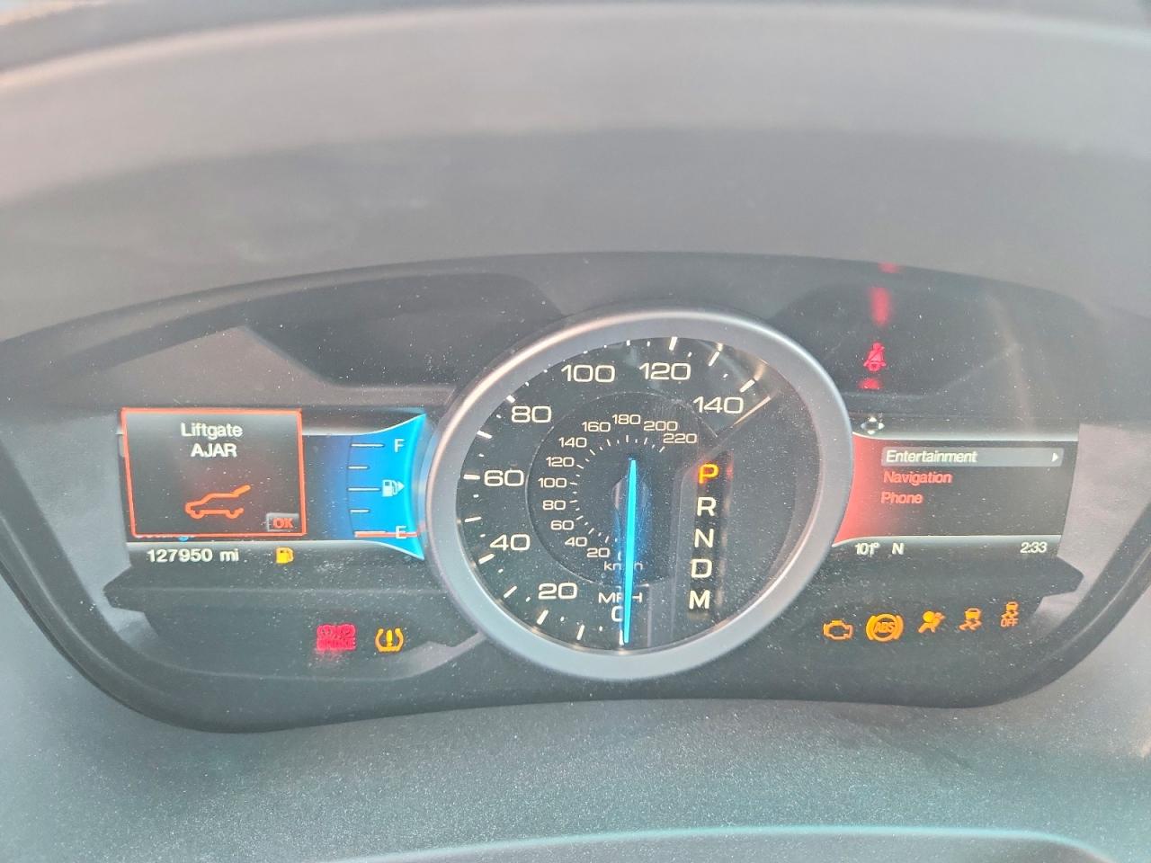 2015 Ford Explorer Limited Серый vin: 1FM5K8F85FGB37880