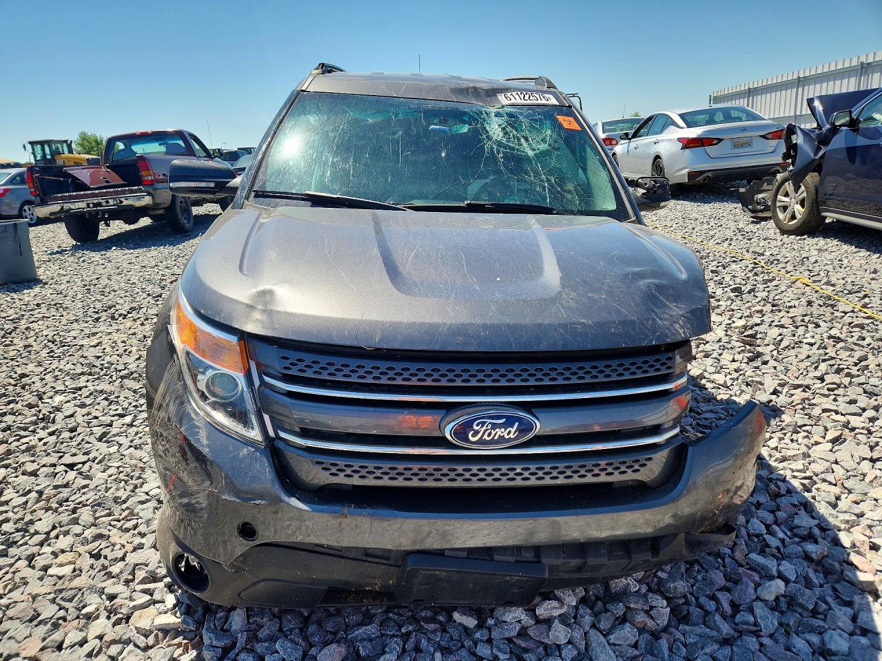 2015 Ford Explorer Limited Серый vin: 1FM5K8F85FGB37880