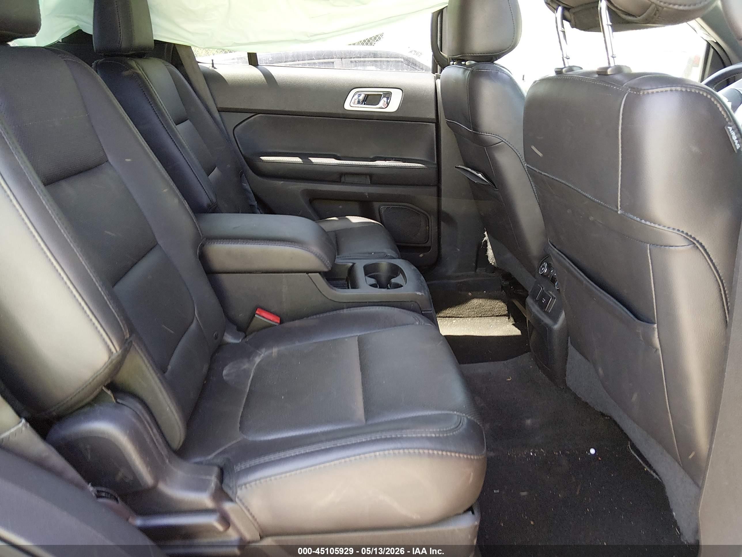 2015 Ford Explorer Limited Red vin: 1FM5K8F85FGB57448