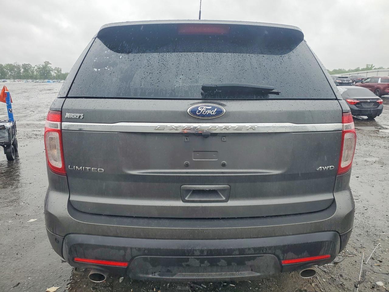 2015 Ford Explorer Limited Gray vin: 1FM5K8F85FGC11878