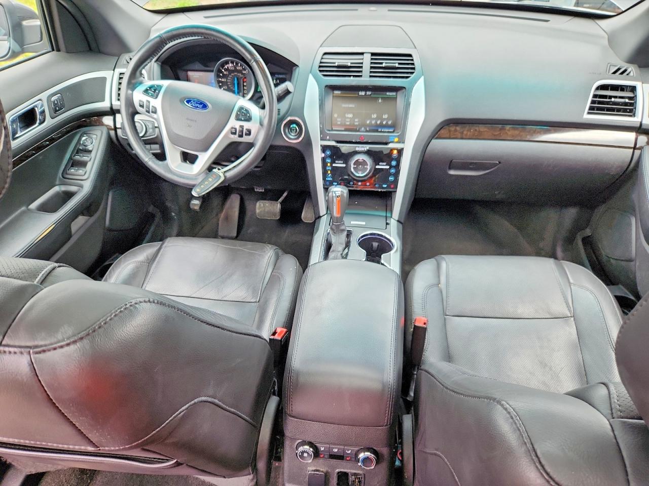 2015 Ford Explorer Limited Gray vin: 1FM5K8F85FGC35565