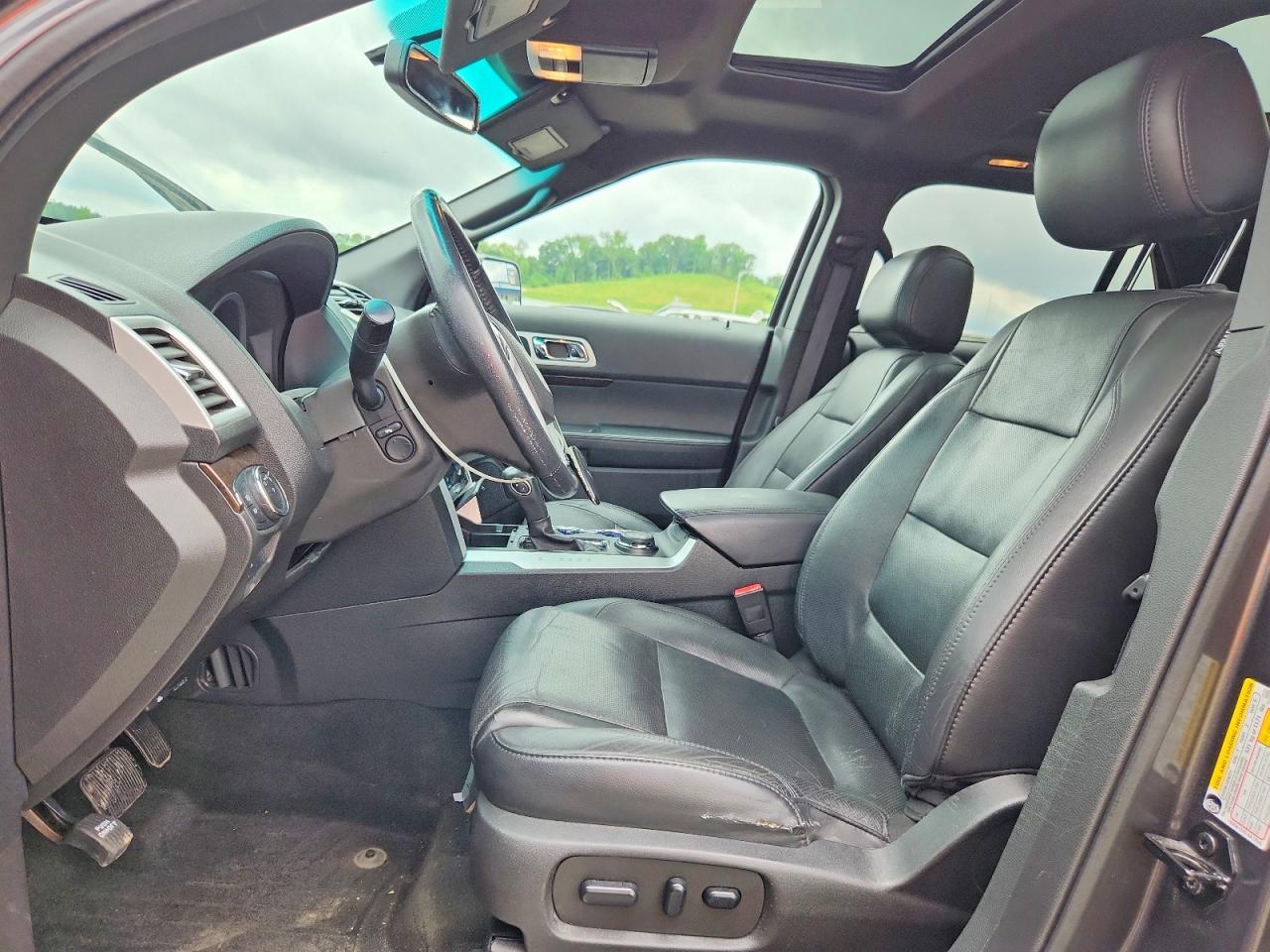 2015 Ford Explorer Limited Gray vin: 1FM5K8F85FGC35565