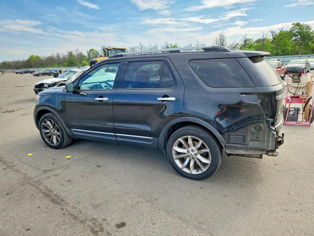2015 Ford Explorer Limited Black vin: 1FM5K8F85FGC44296