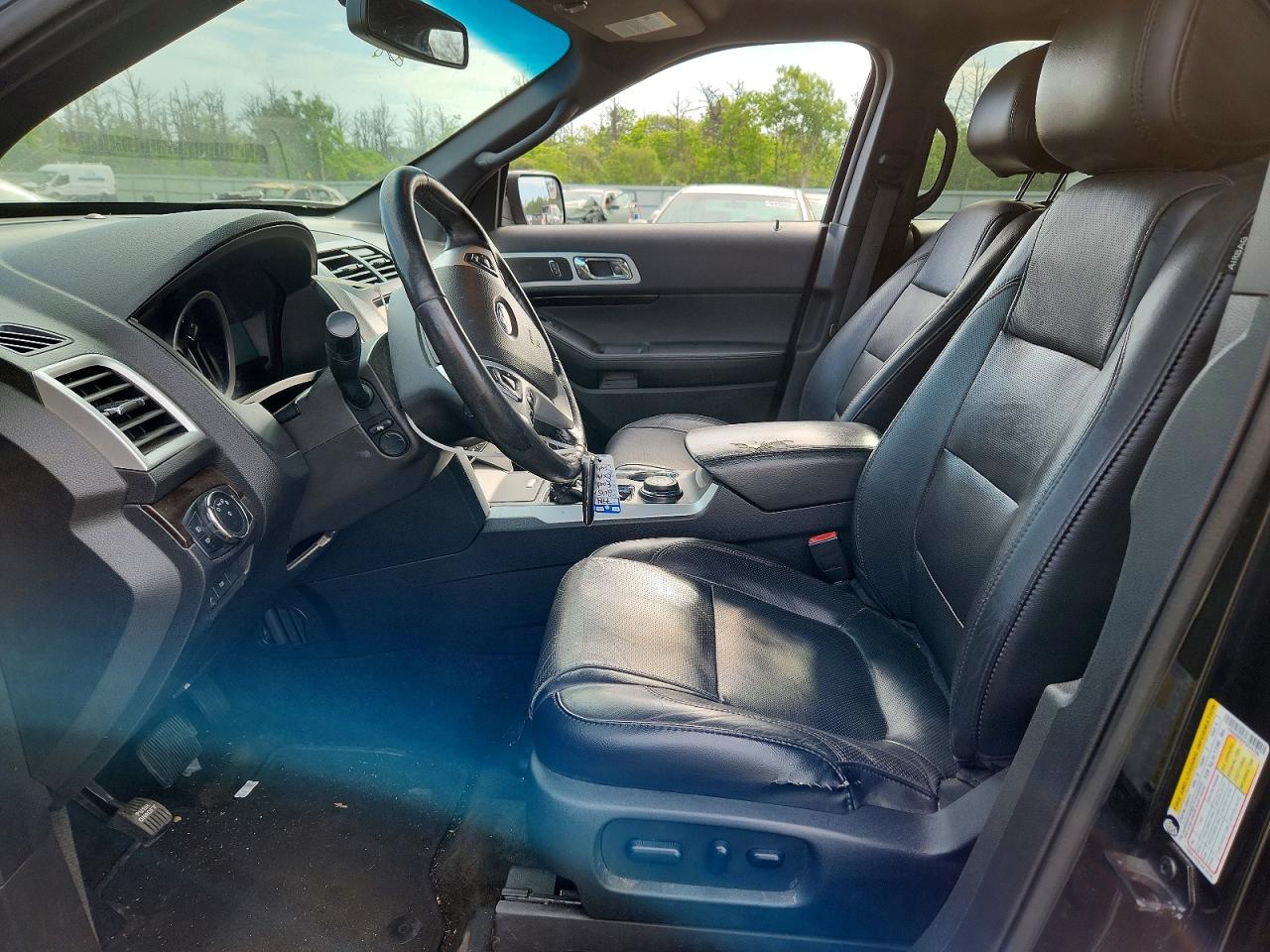 2015 Ford Explorer Limited Black vin: 1FM5K8F85FGC44296