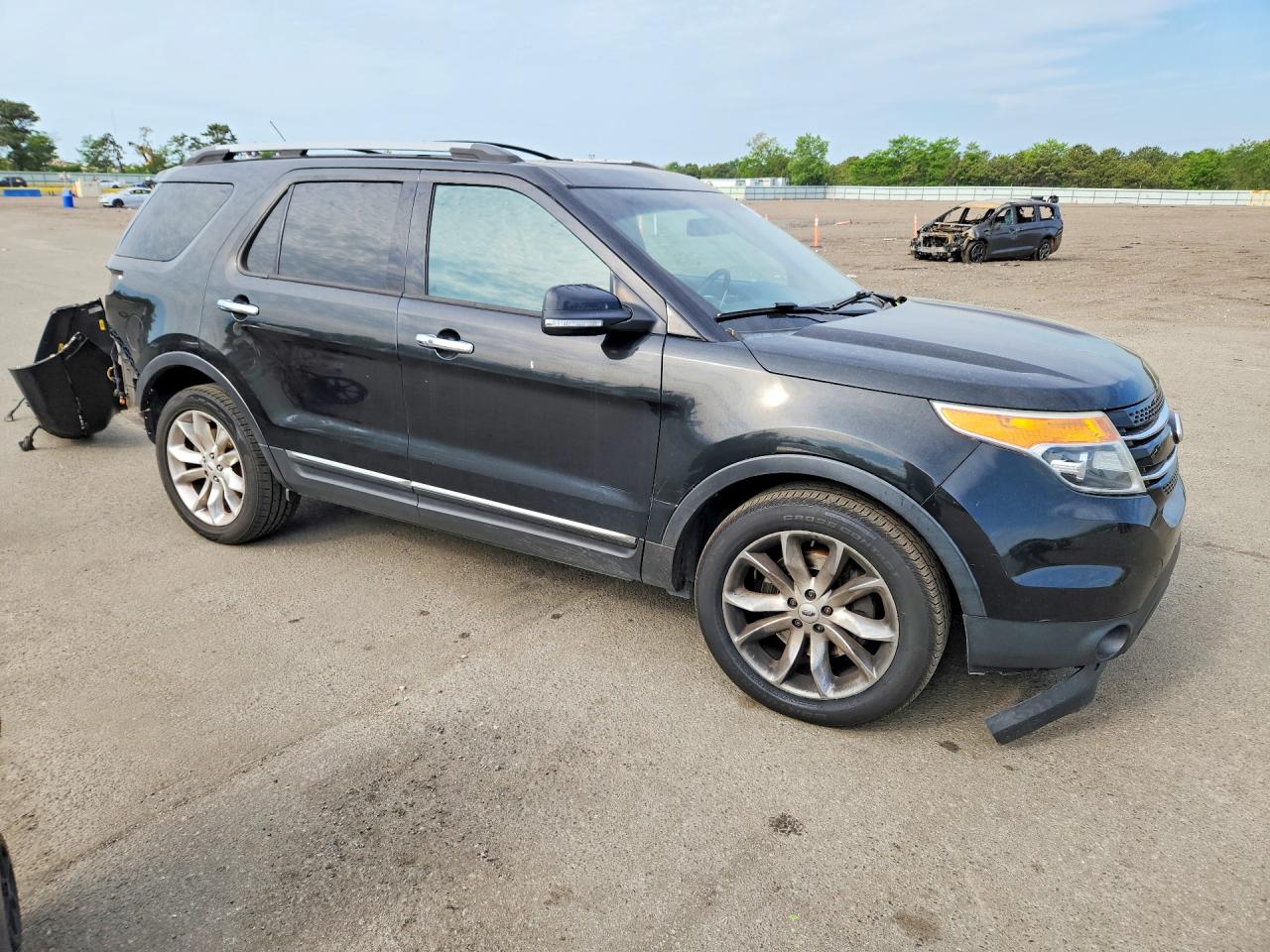 2015 Ford Explorer Limited Black vin: 1FM5K8F85FGC44296
