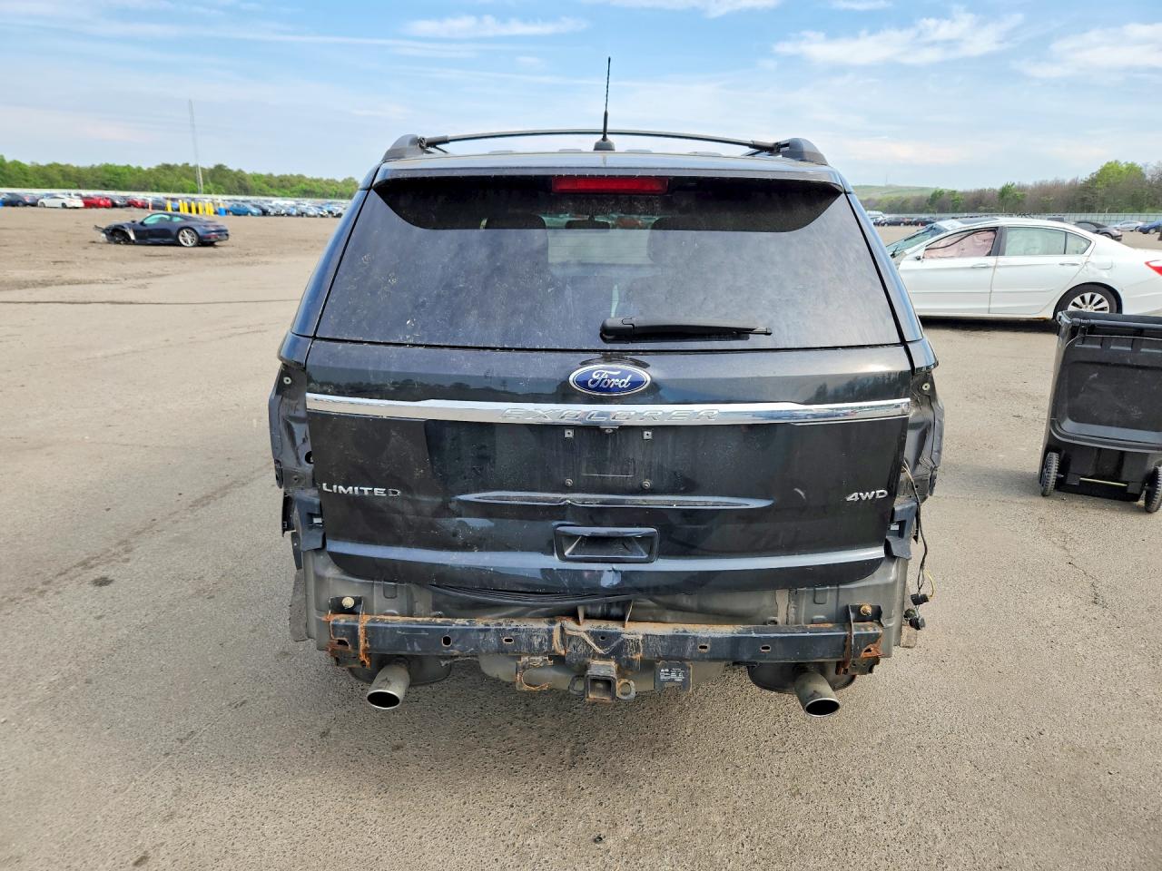 2015 Ford Explorer Limited Black vin: 1FM5K8F85FGC44296