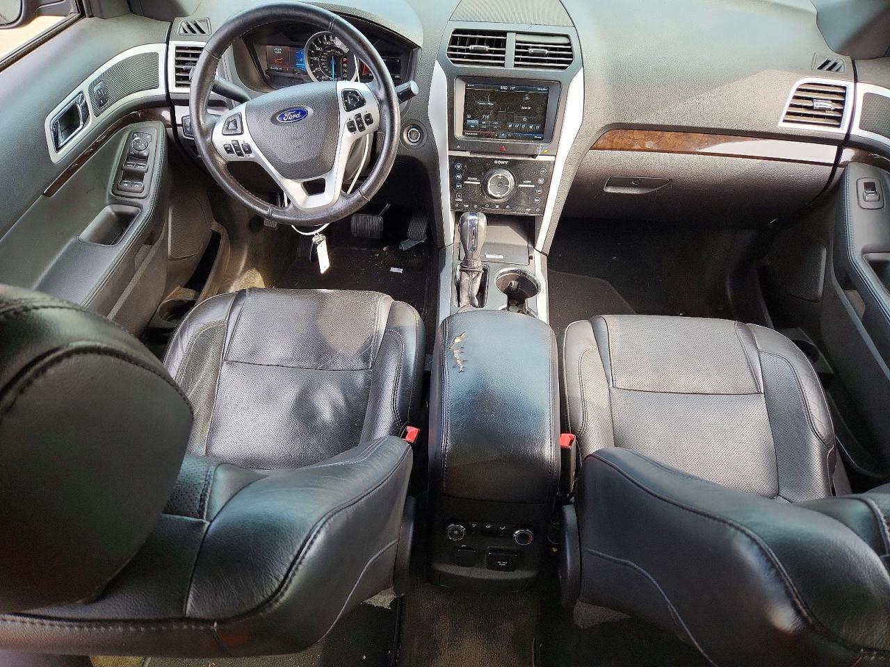 2015 Ford Explorer Limited Black vin: 1FM5K8F85FGC44296