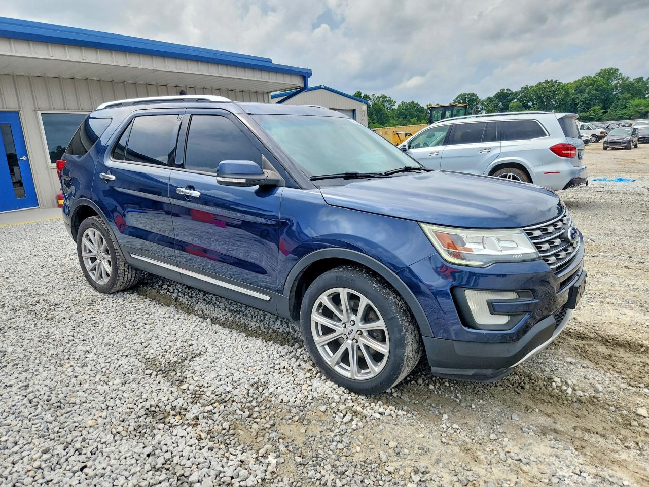 2016 Ford Explorer Limited Blue vin: 1FM5K8F85GGA87953