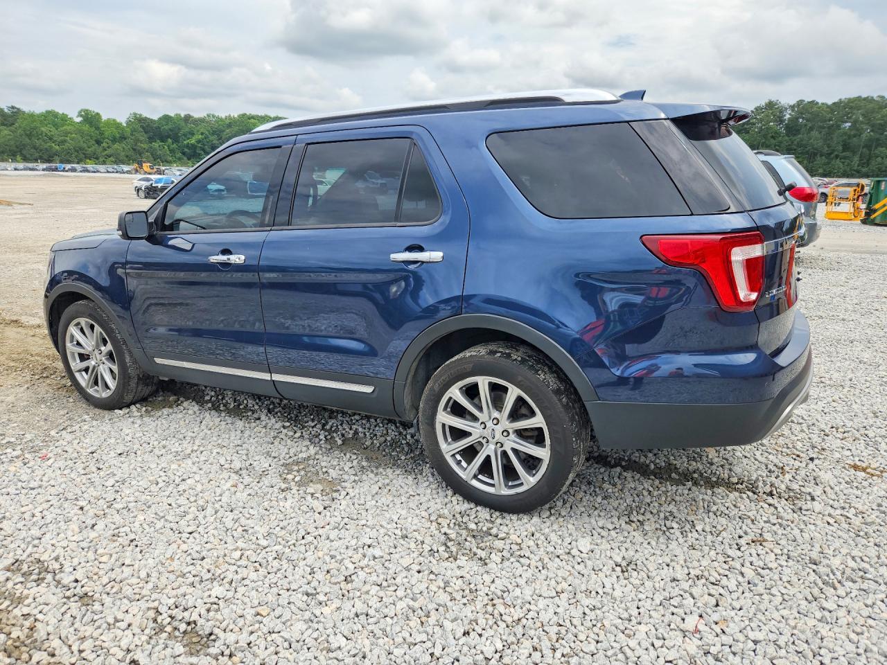 2016 Ford Explorer Limited Blue vin: 1FM5K8F85GGA87953