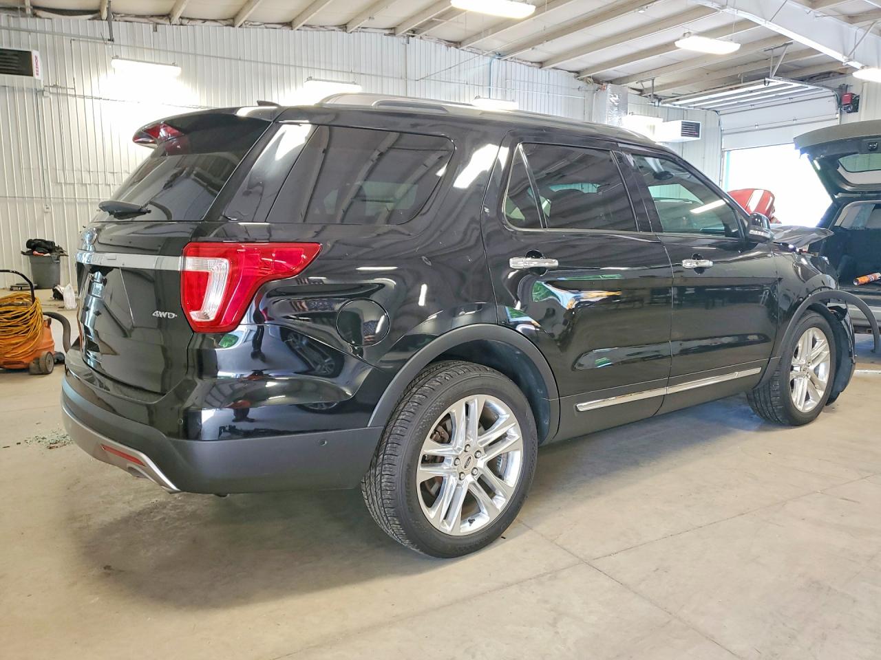 2016 Ford Explorer Limited Black vin: 1FM5K8F85GGA94563