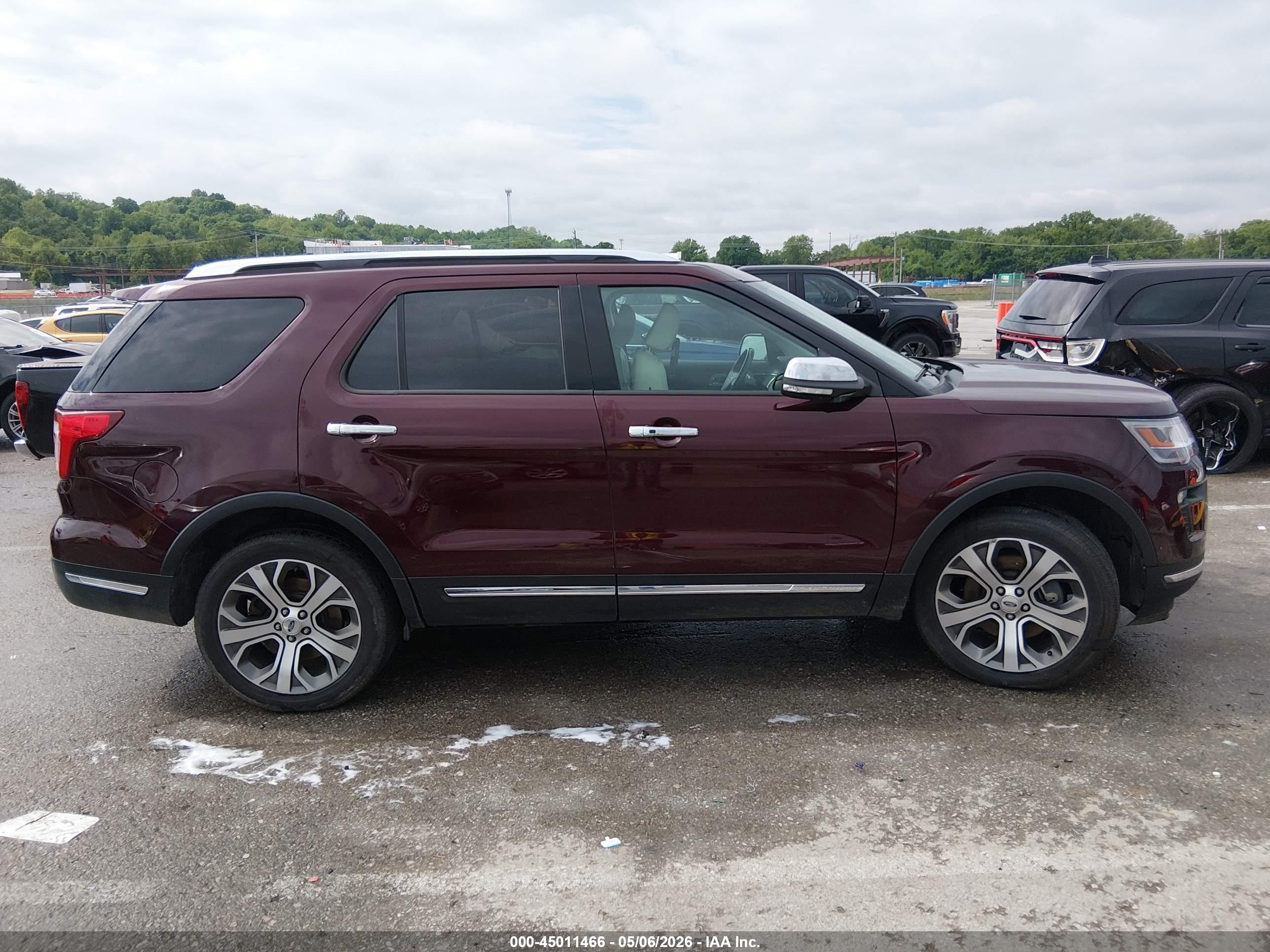 2019 Ford Explorer Limited Красный vin: 1FM5K8F85KGA38146