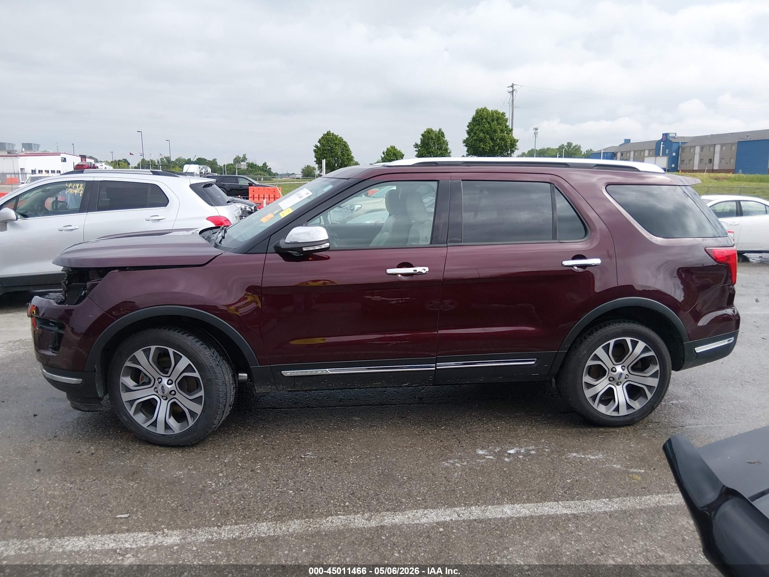 2019 Ford Explorer Limited Красный vin: 1FM5K8F85KGA38146