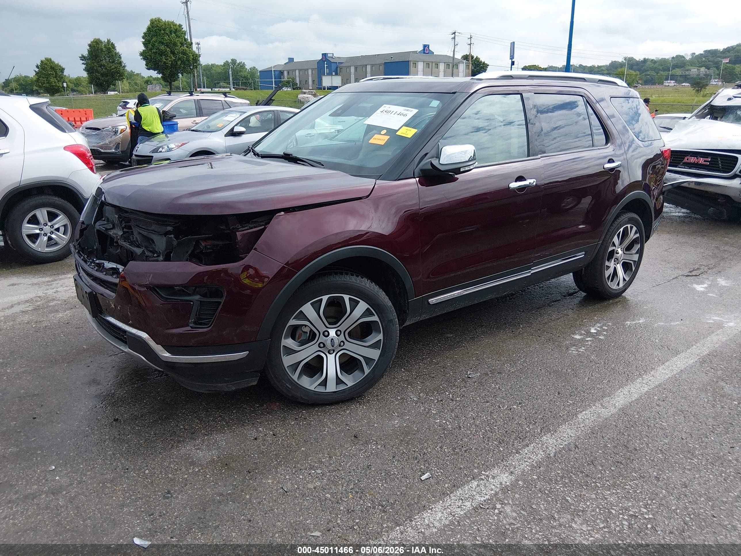 2019 Ford Explorer Limited Красный vin: 1FM5K8F85KGA38146