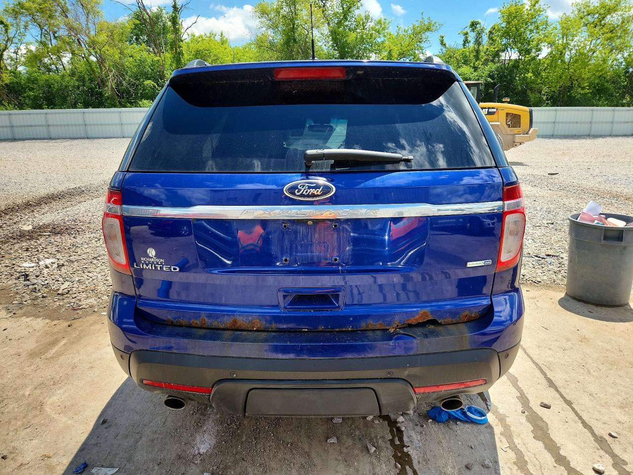 2013 Ford Explorer Limited Blue vin: 1FM5K8F86DGA11623