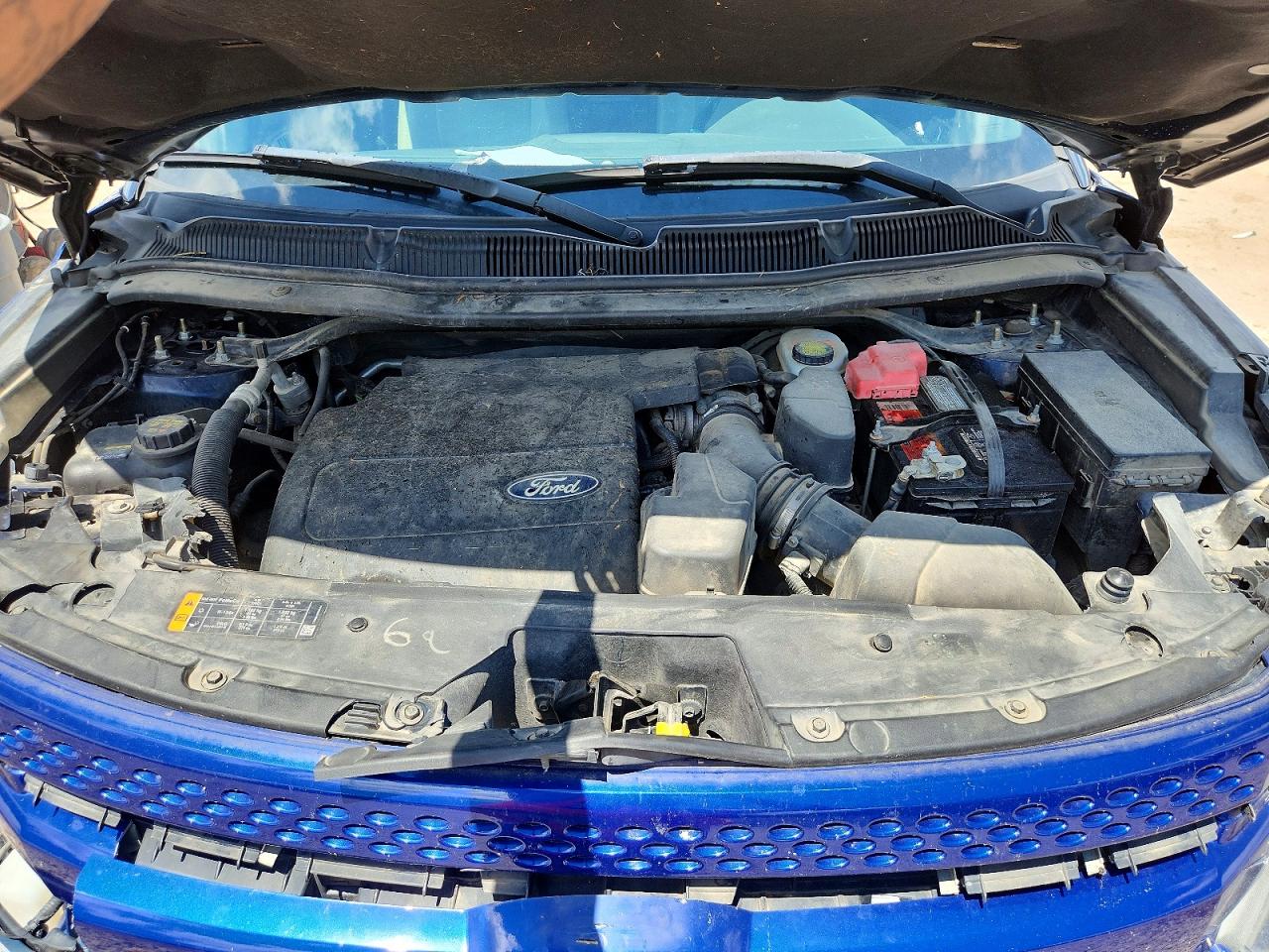 2013 Ford Explorer Limited Blue vin: 1FM5K8F86DGA11623