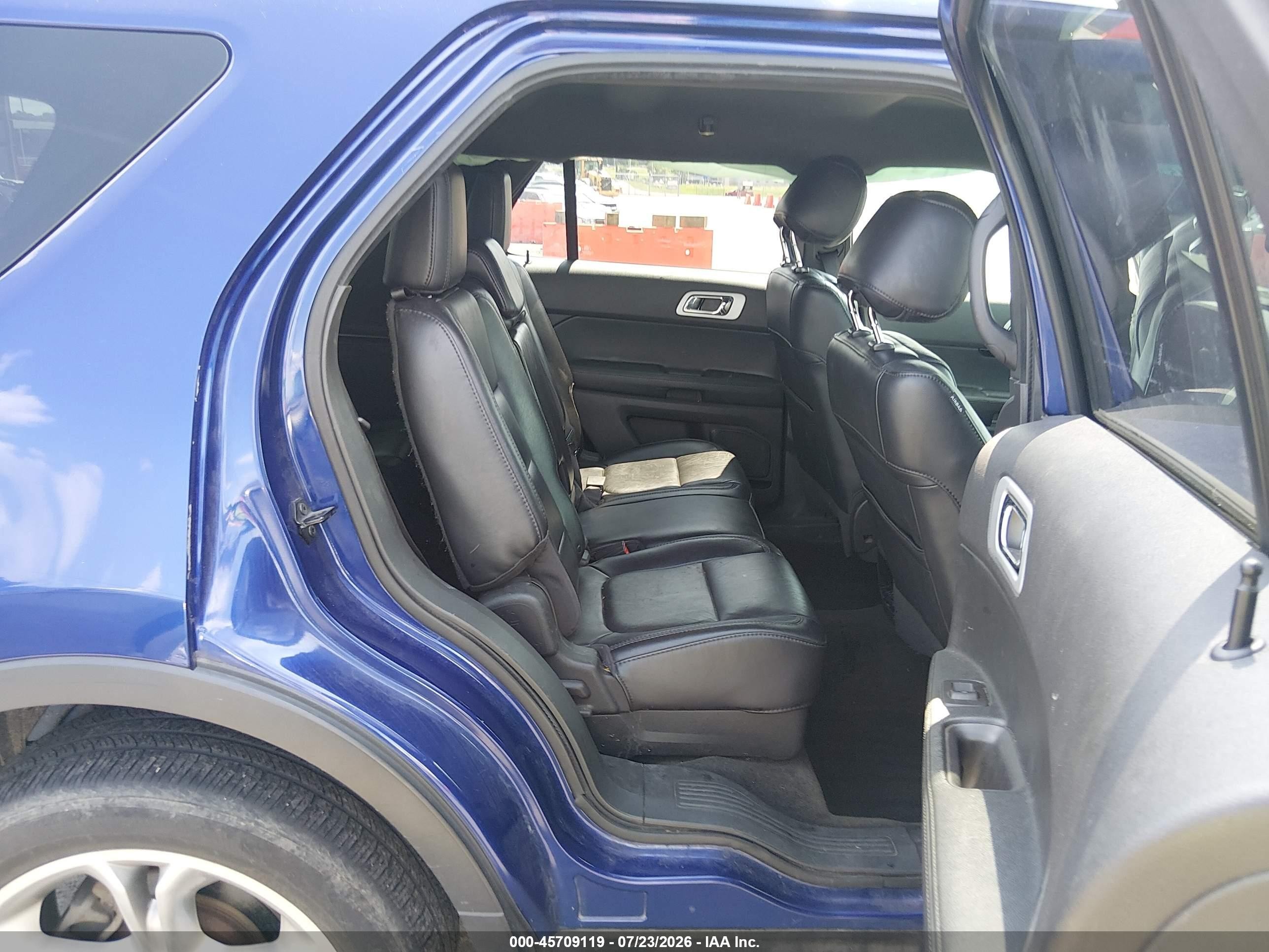 2013 Ford Explorer Limited Синий vin: 1FM5K8F86DGA46355